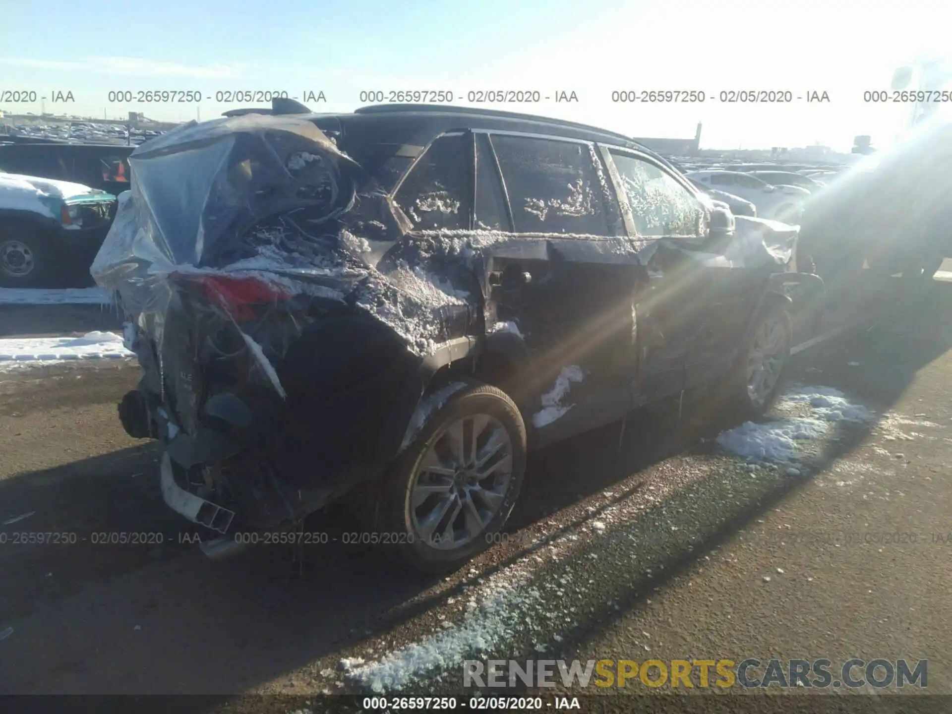 4 Photograph of a damaged car 2T3A1RFV1KC009864 TOYOTA RAV4 2019