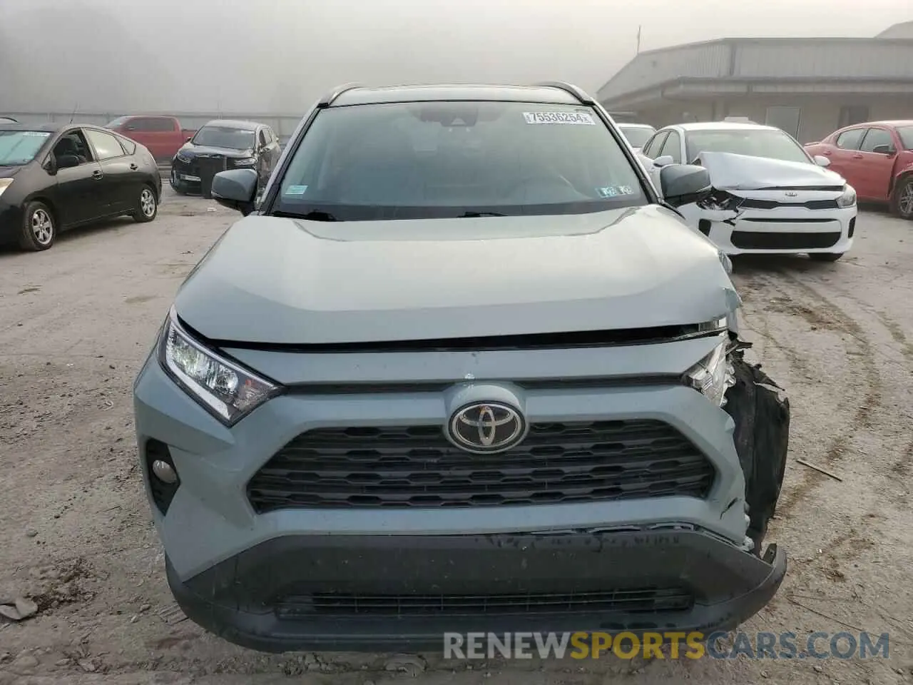 5 Photograph of a damaged car 2T3A1RFV1KC038944 TOYOTA RAV4 2019