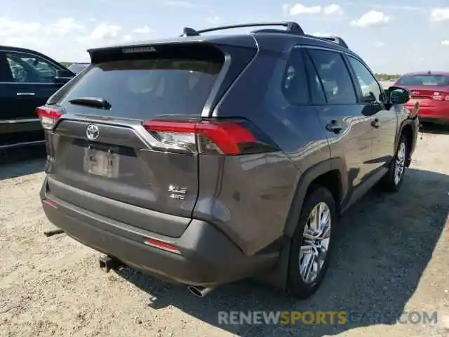 4 Photograph of a damaged car 2T3A1RFV1KW008342 TOYOTA RAV4 2019