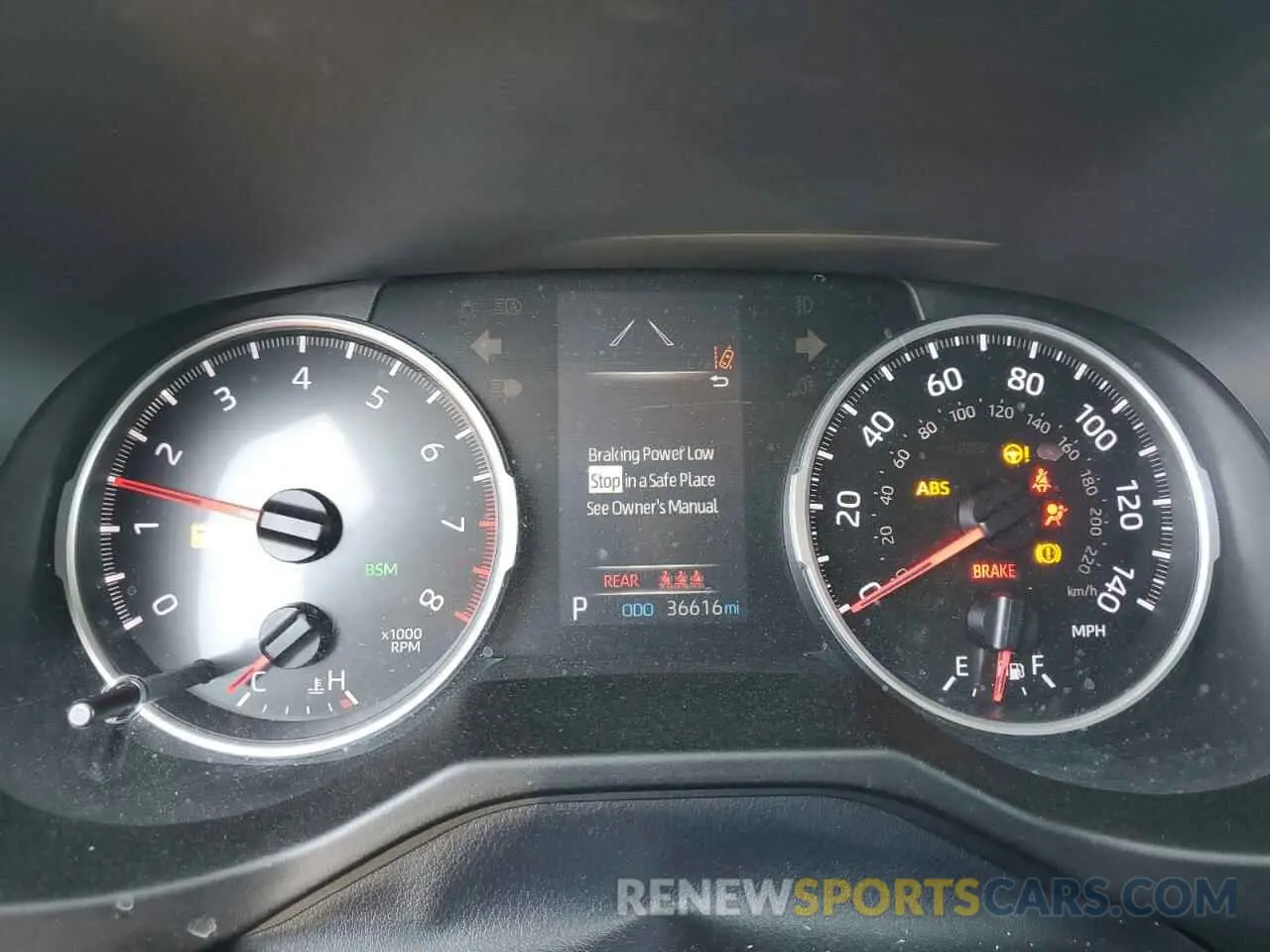 9 Photograph of a damaged car 2T3A1RFV1KW045407 TOYOTA RAV4 2019