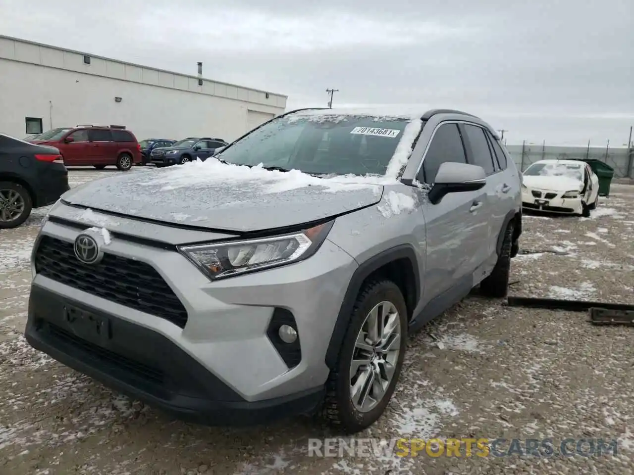 2 Photograph of a damaged car 2T3A1RFV1KW067312 TOYOTA RAV4 2019