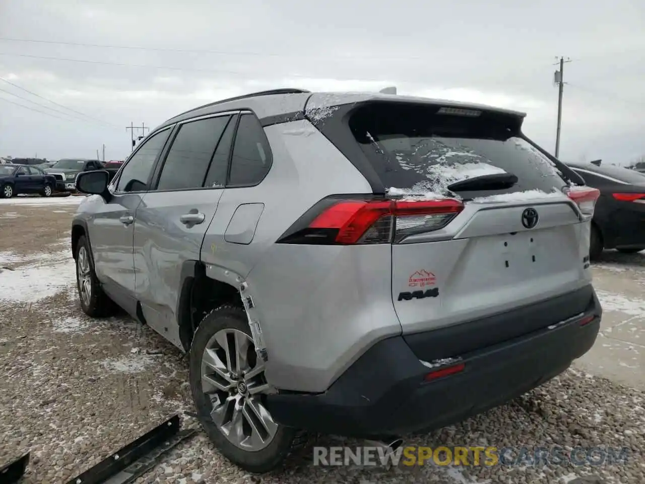 3 Photograph of a damaged car 2T3A1RFV1KW067312 TOYOTA RAV4 2019