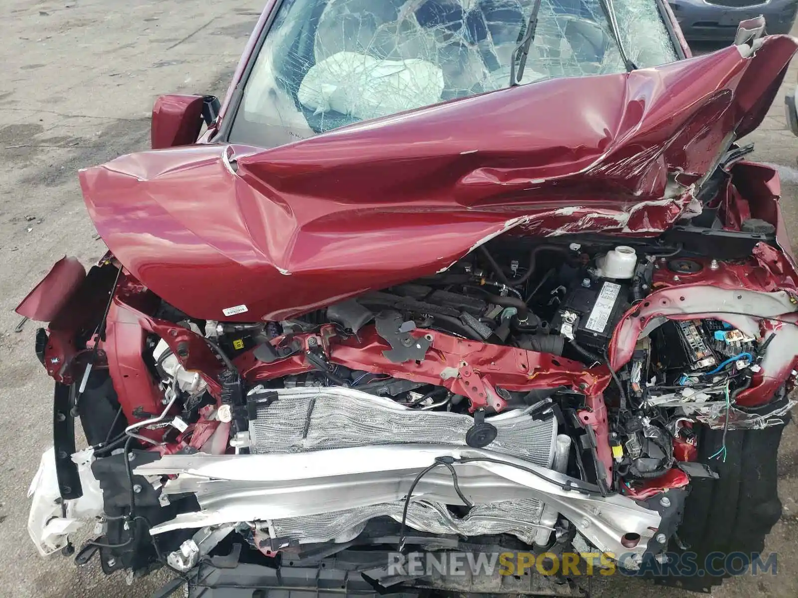 7 Photograph of a damaged car 2T3A1RFV1KW078018 TOYOTA RAV4 2019