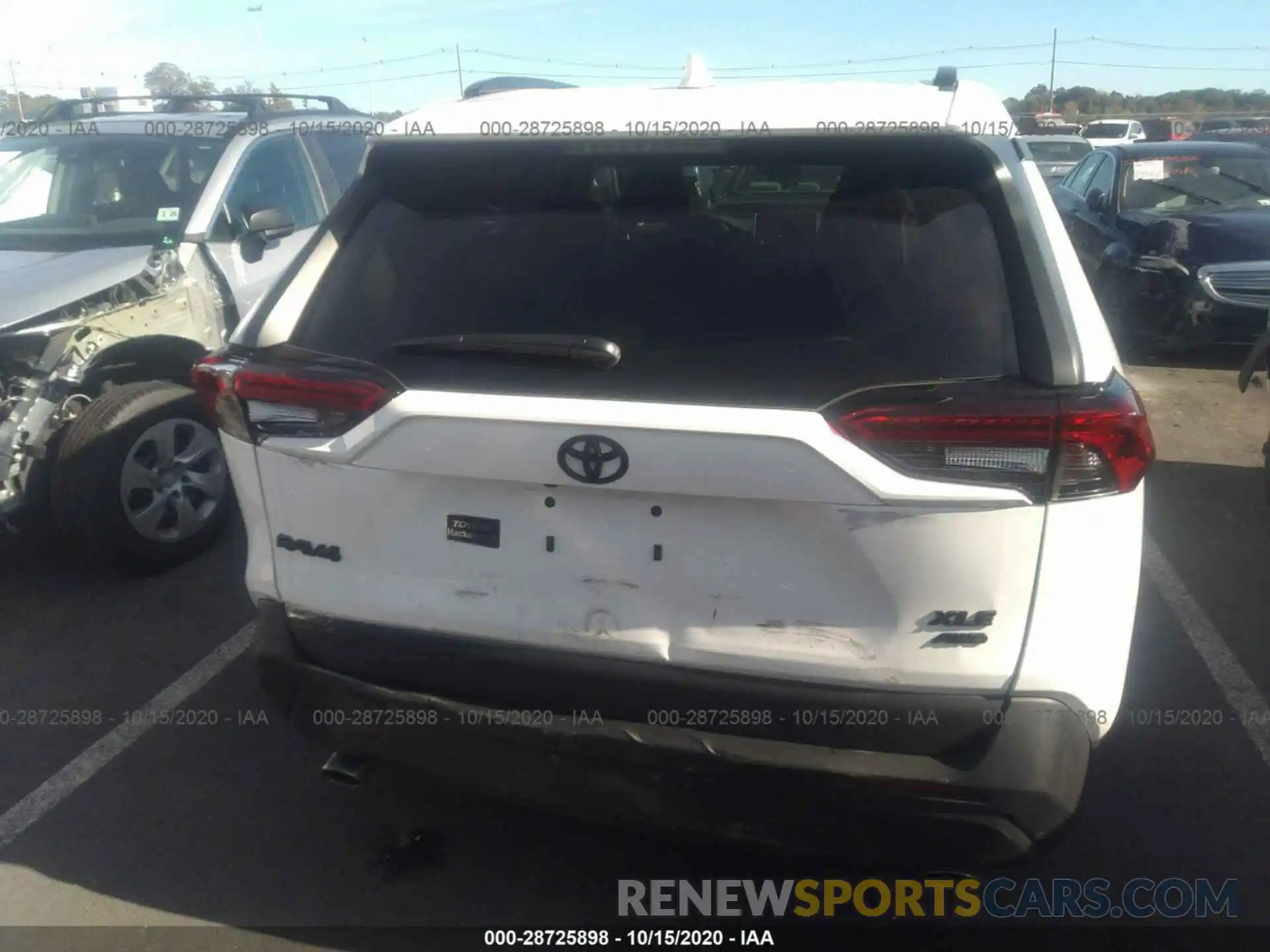 6 Photograph of a damaged car 2T3A1RFV2KC059608 TOYOTA RAV4 2019