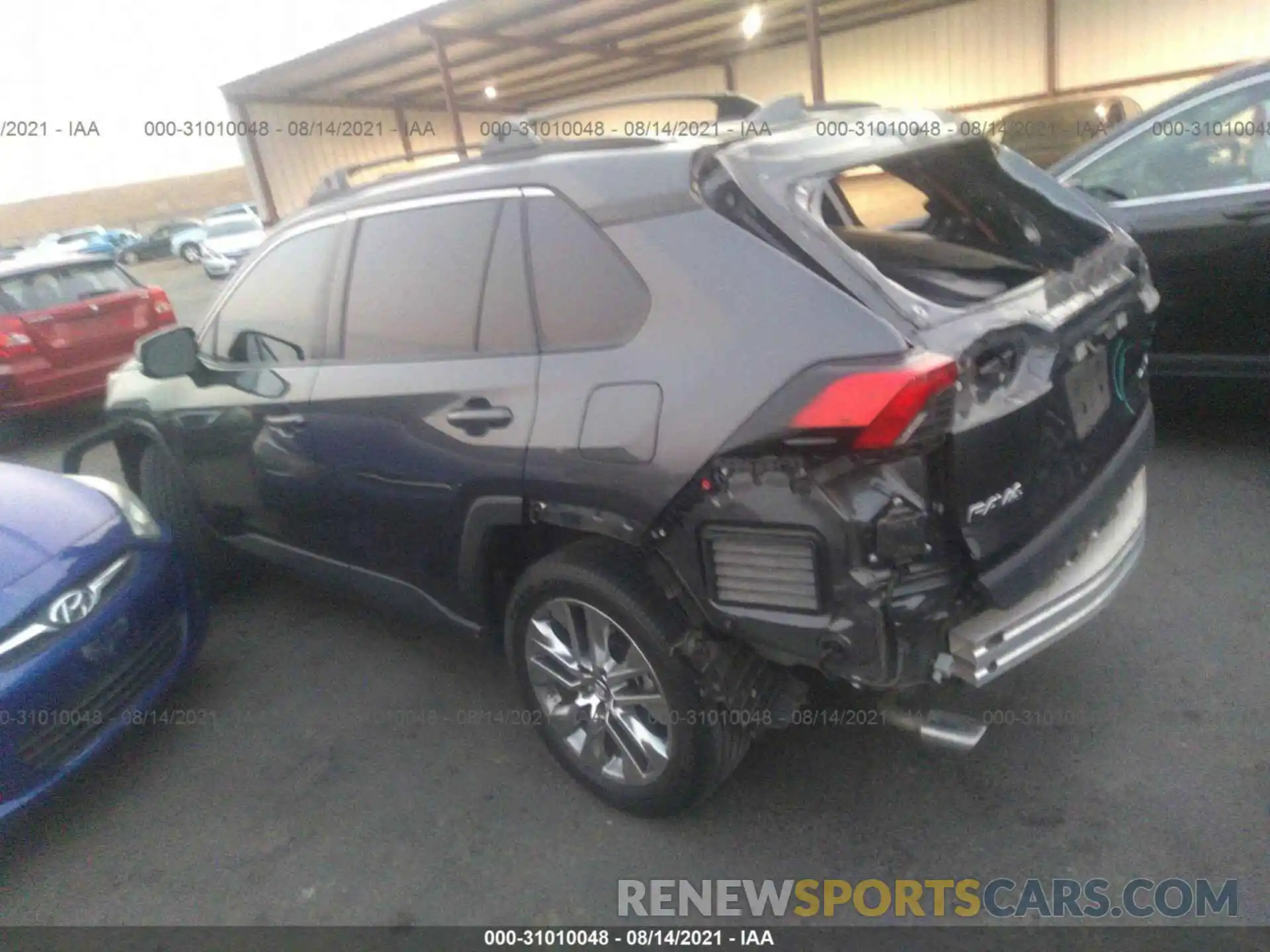 3 Photograph of a damaged car 2T3A1RFV2KW046081 TOYOTA RAV4 2019