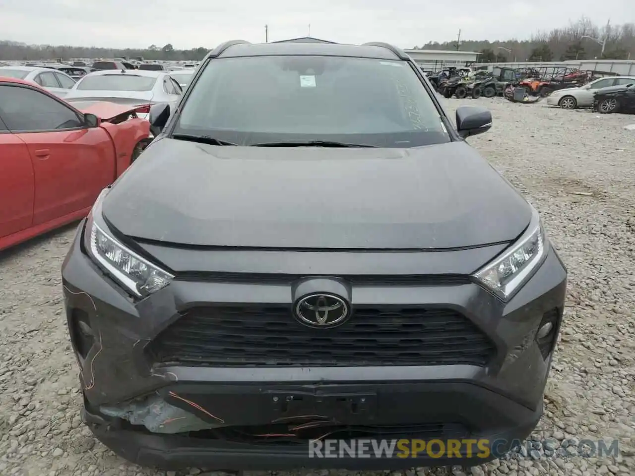 5 Photograph of a damaged car 2T3A1RFV2KW065679 TOYOTA RAV4 2019