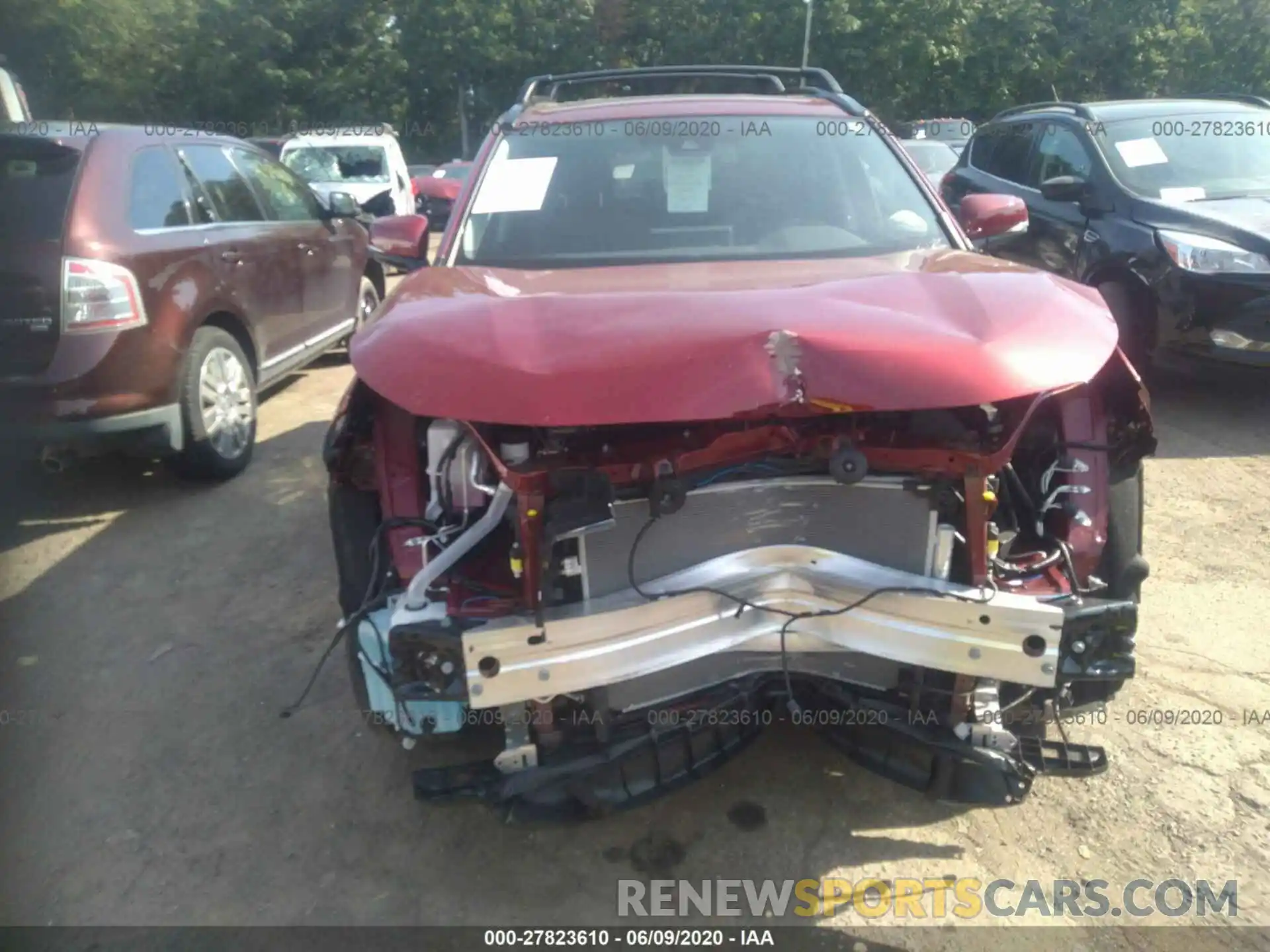 6 Photograph of a damaged car 2T3A1RFV2KW080652 TOYOTA RAV4 2019