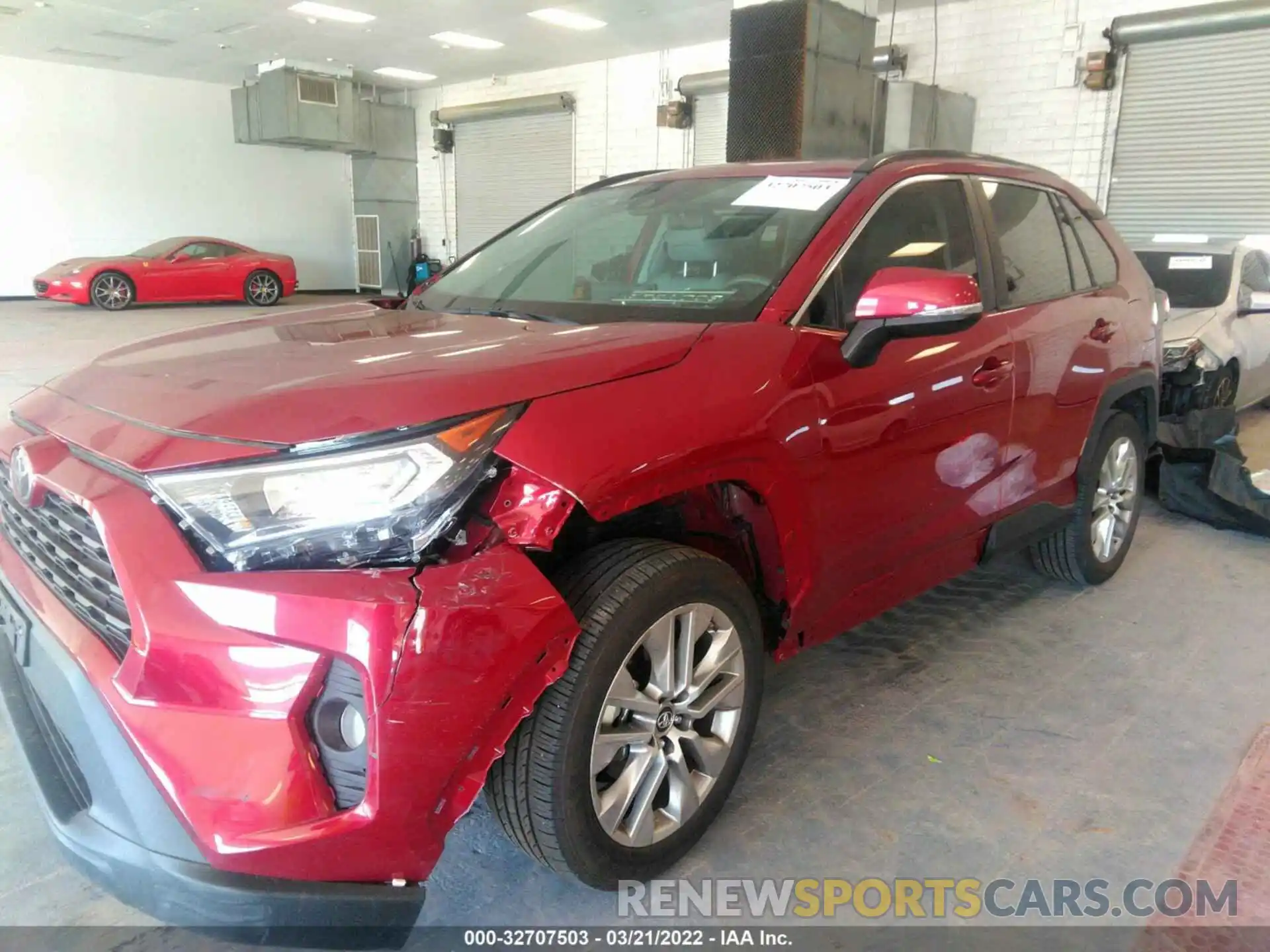 6 Photograph of a damaged car 2T3A1RFV3KC009851 TOYOTA RAV4 2019