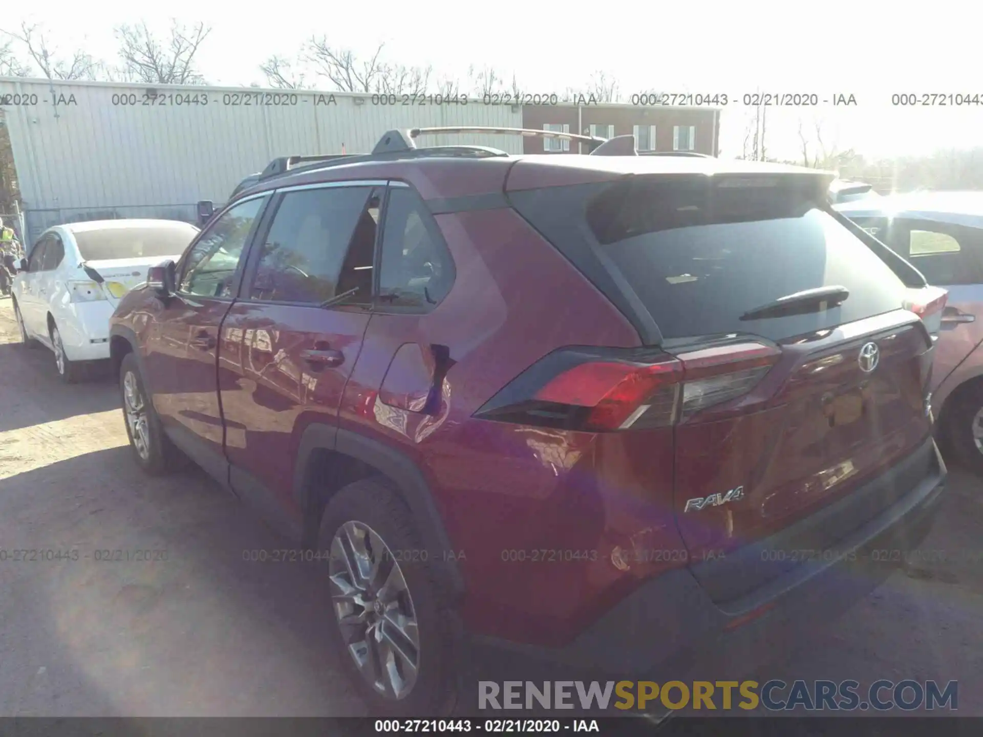 3 Photograph of a damaged car 2T3A1RFV3KC027976 TOYOTA RAV4 2019