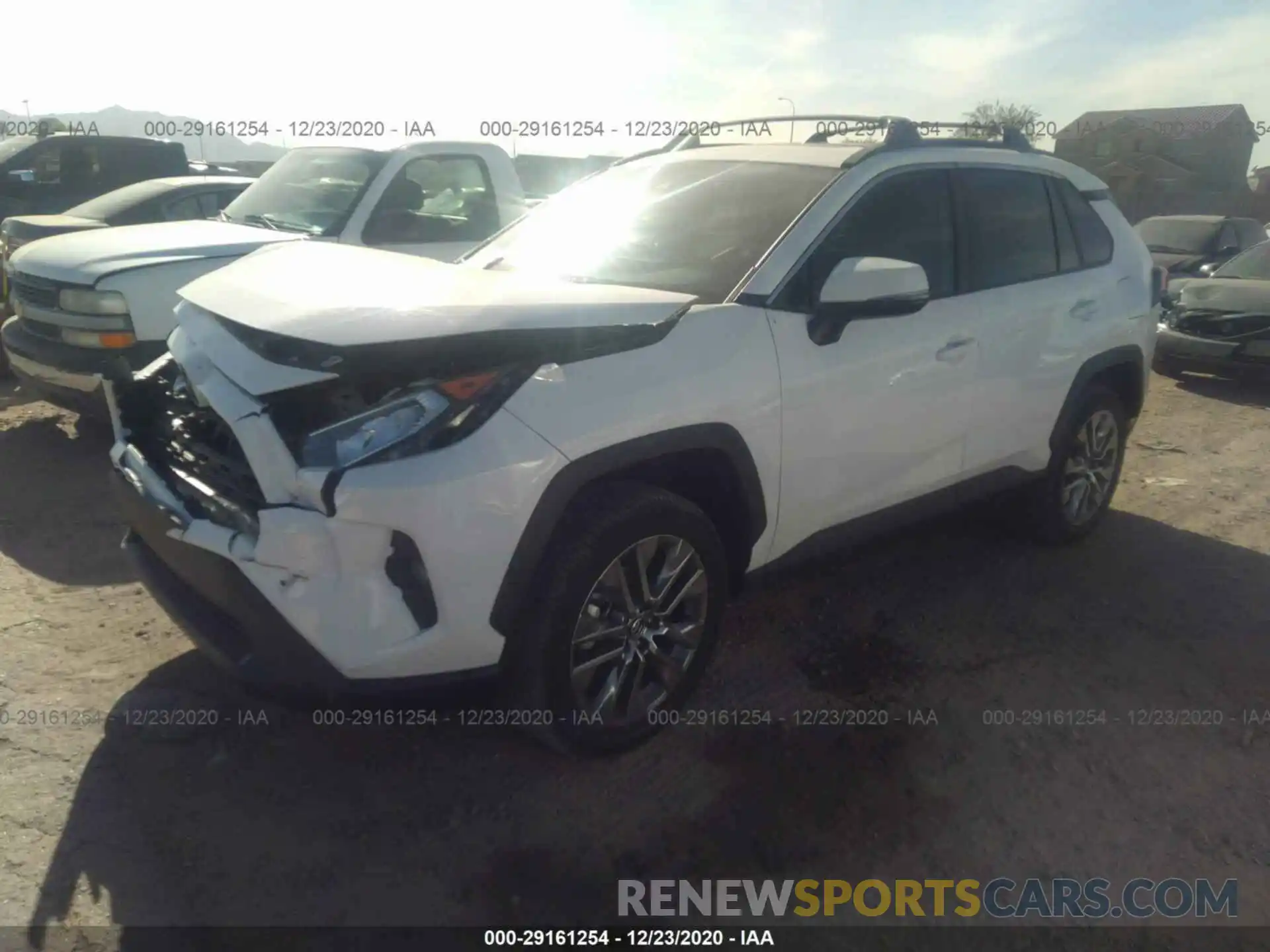 2 Photograph of a damaged car 2T3A1RFV3KC035981 TOYOTA RAV4 2019