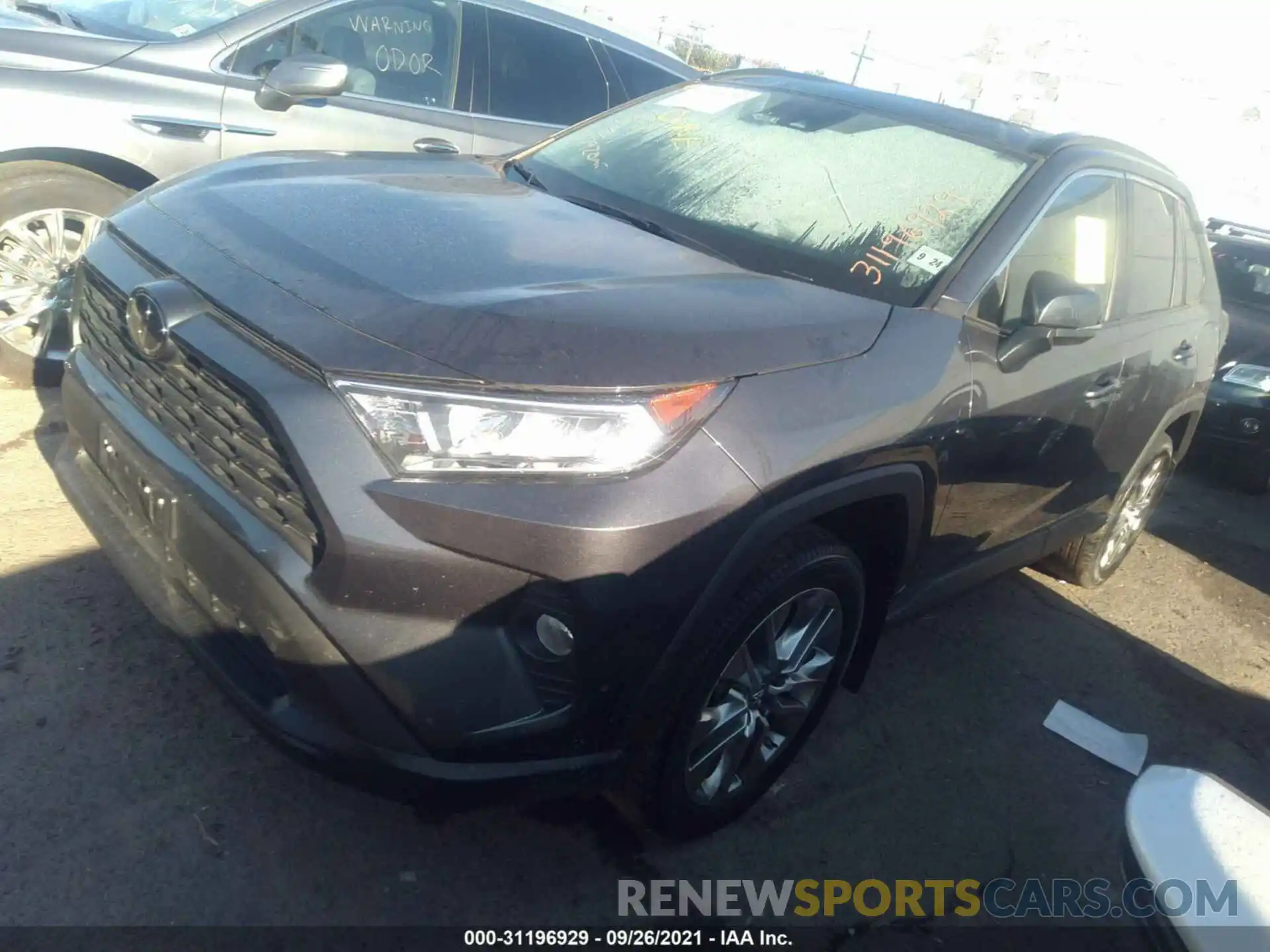 2 Photograph of a damaged car 2T3A1RFV3KC048570 TOYOTA RAV4 2019