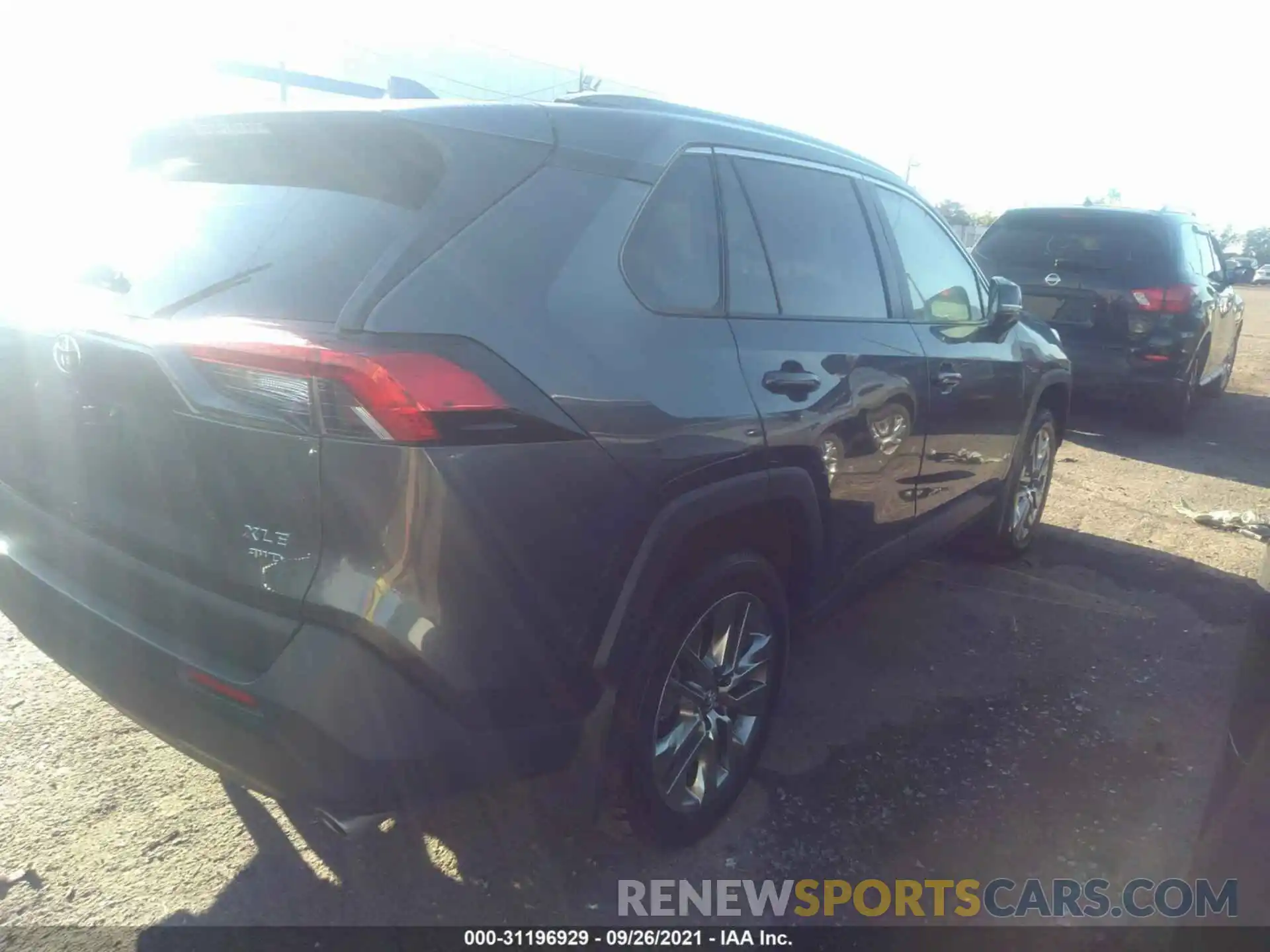 4 Photograph of a damaged car 2T3A1RFV3KC048570 TOYOTA RAV4 2019