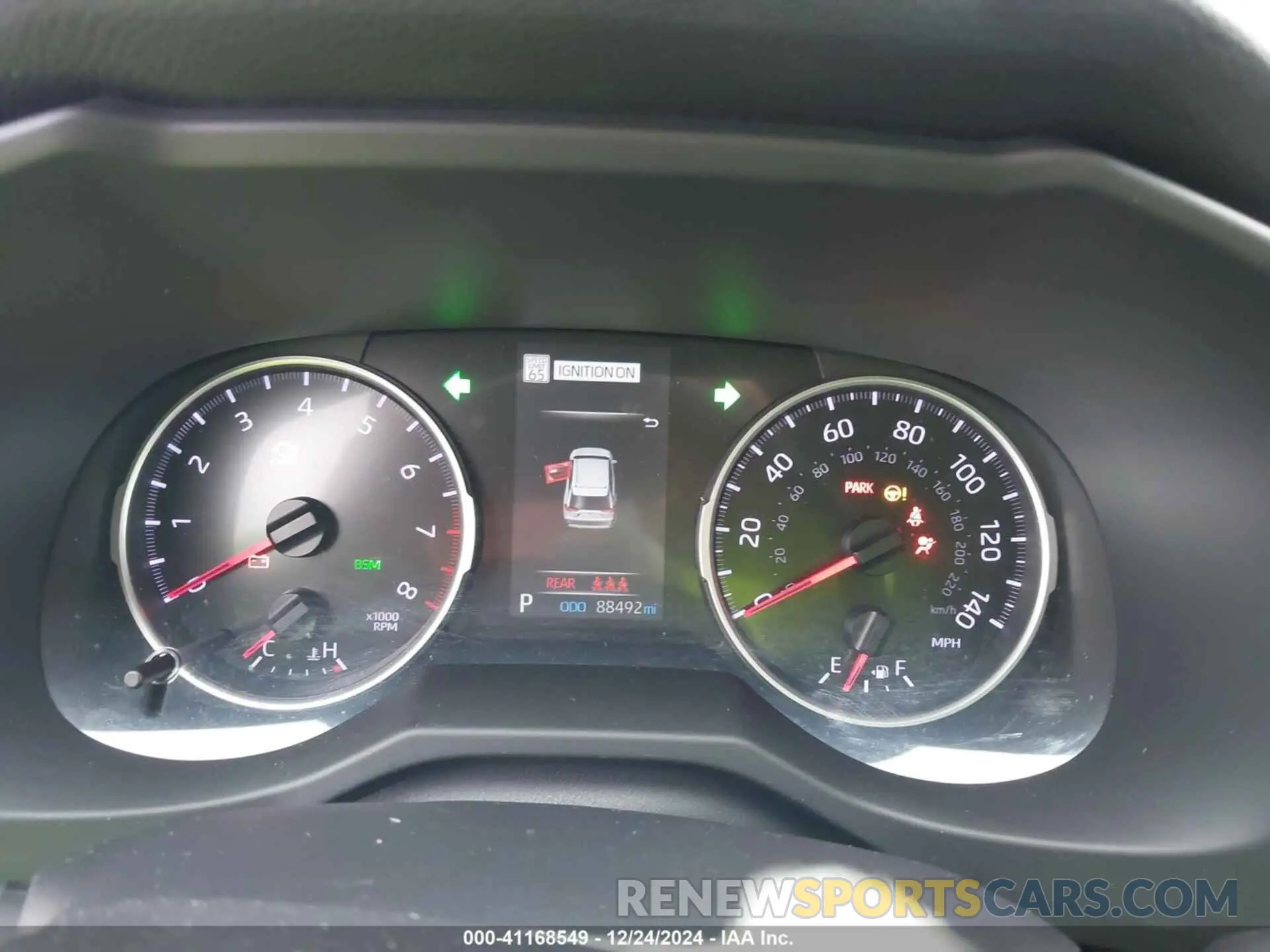 7 Photograph of a damaged car 2T3A1RFV3KW011694 TOYOTA RAV4 2019