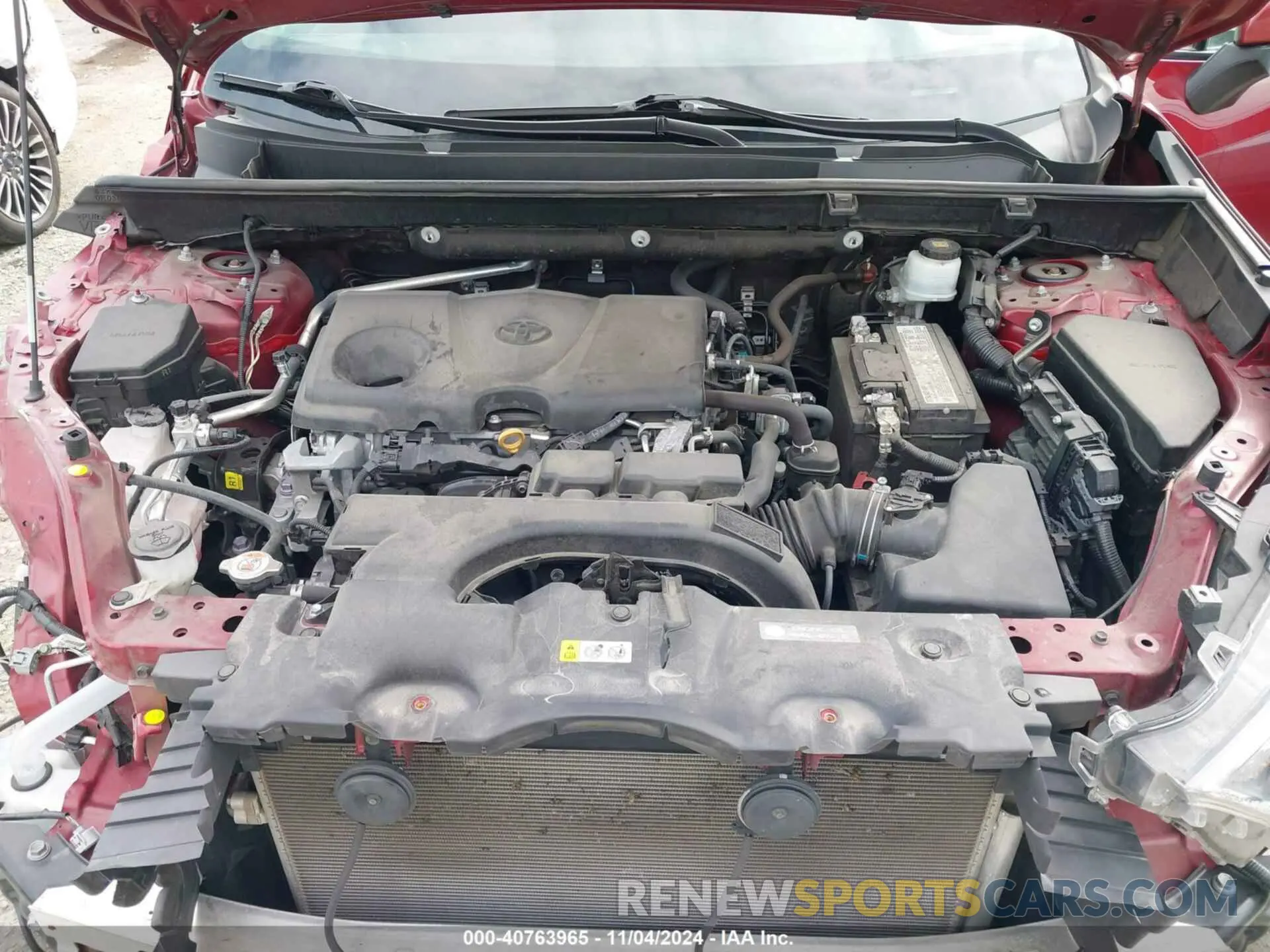 10 Photograph of a damaged car 2T3A1RFV3KW048552 TOYOTA RAV4 2019