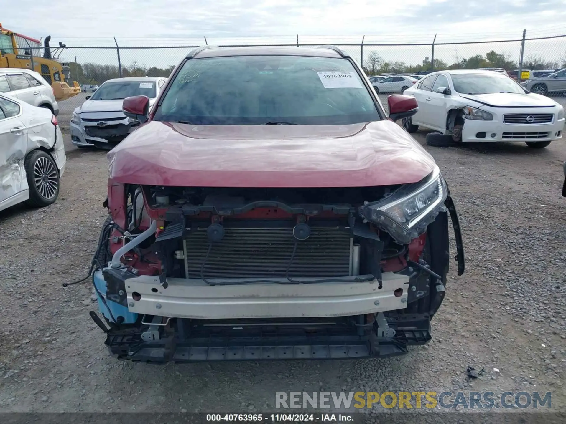 13 Photograph of a damaged car 2T3A1RFV3KW048552 TOYOTA RAV4 2019