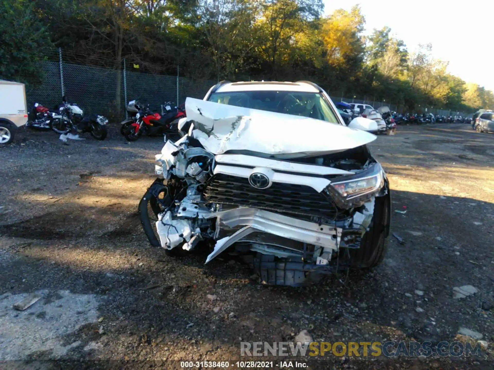 6 Photograph of a damaged car 2T3A1RFV3KW053038 TOYOTA RAV4 2019