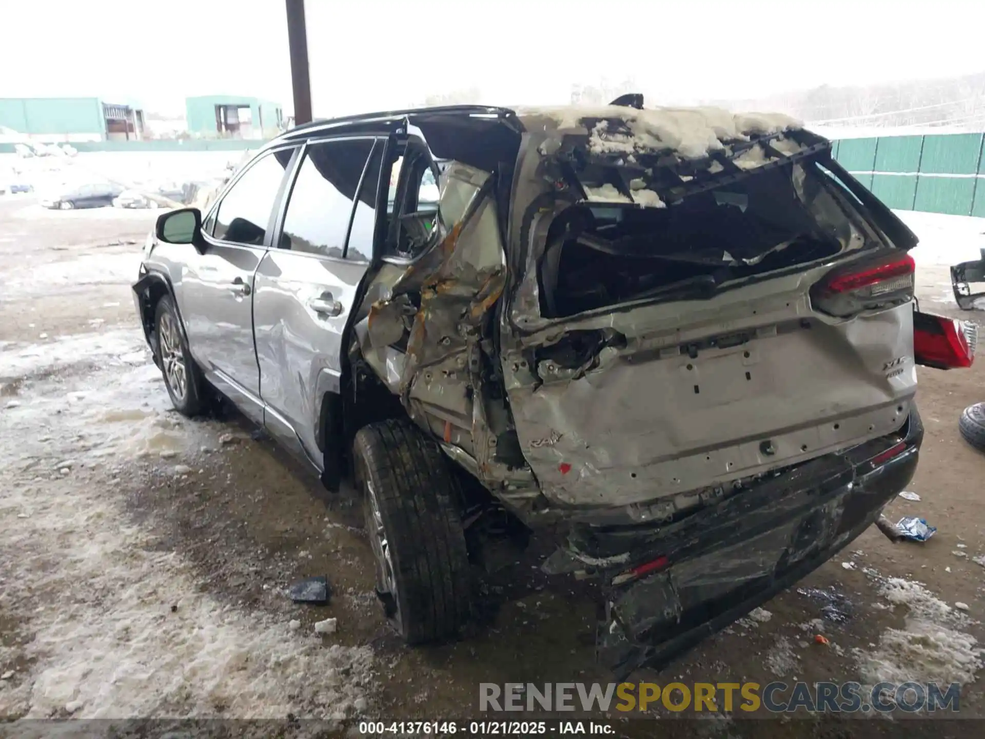 3 Photograph of a damaged car 2T3A1RFV3KW064119 TOYOTA RAV4 2019