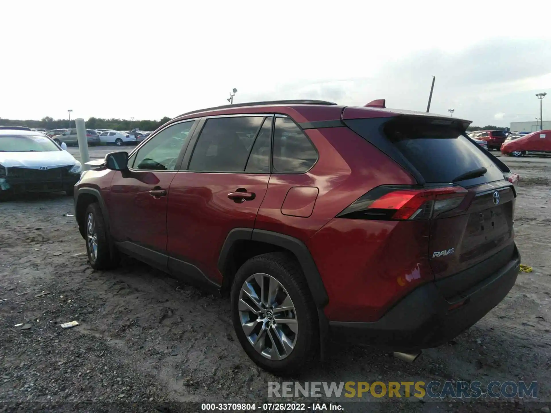 3 Photograph of a damaged car 2T3A1RFV3KW064346 TOYOTA RAV4 2019