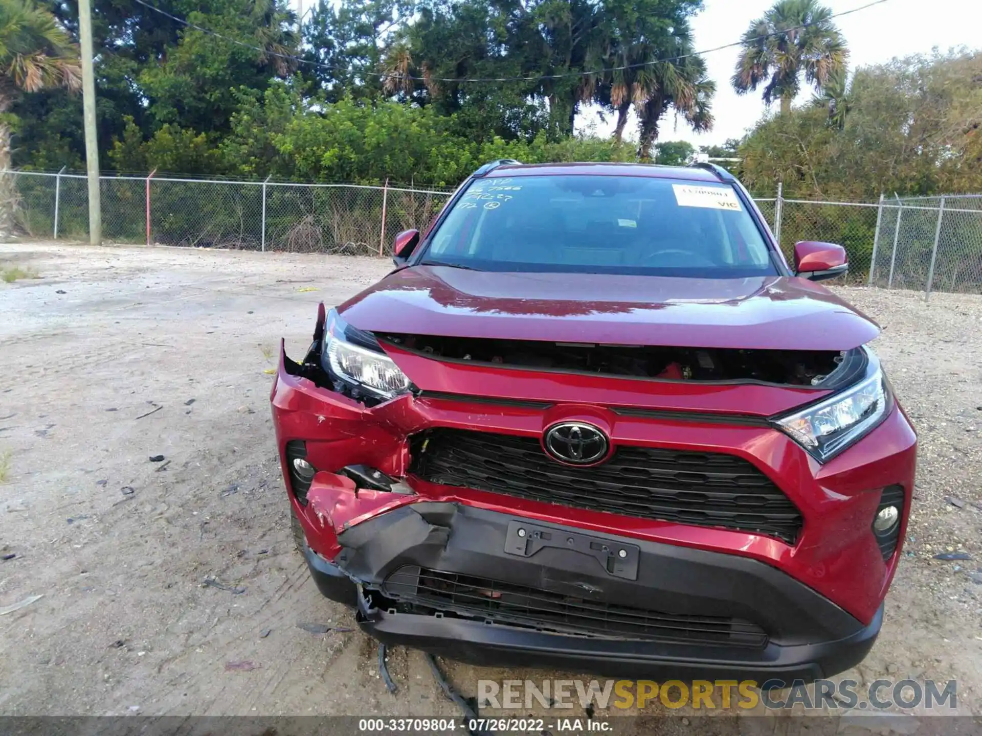 6 Photograph of a damaged car 2T3A1RFV3KW064346 TOYOTA RAV4 2019