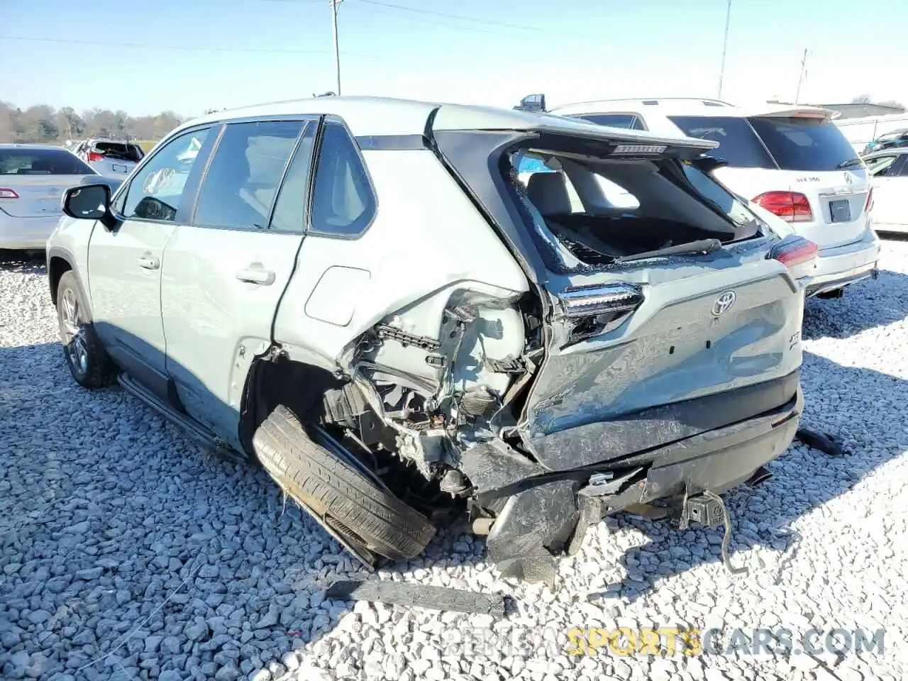 9 Photograph of a damaged car 2T3A1RFV3KW078280 TOYOTA RAV4 2019