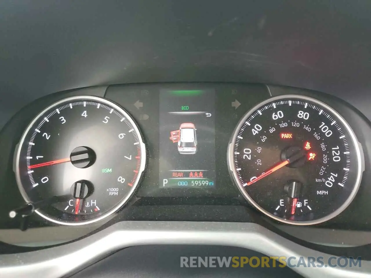 9 Photograph of a damaged car 2T3A1RFV3KW081051 TOYOTA RAV4 2019