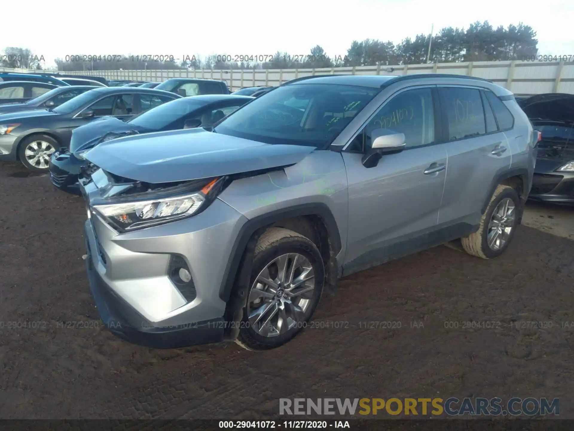 2 Photograph of a damaged car 2T3A1RFV3KW081955 TOYOTA RAV4 2019