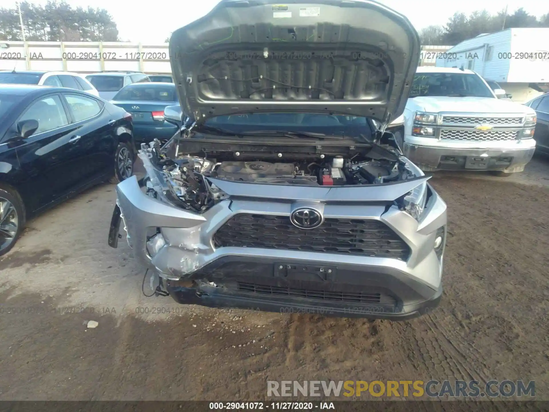 6 Photograph of a damaged car 2T3A1RFV3KW081955 TOYOTA RAV4 2019