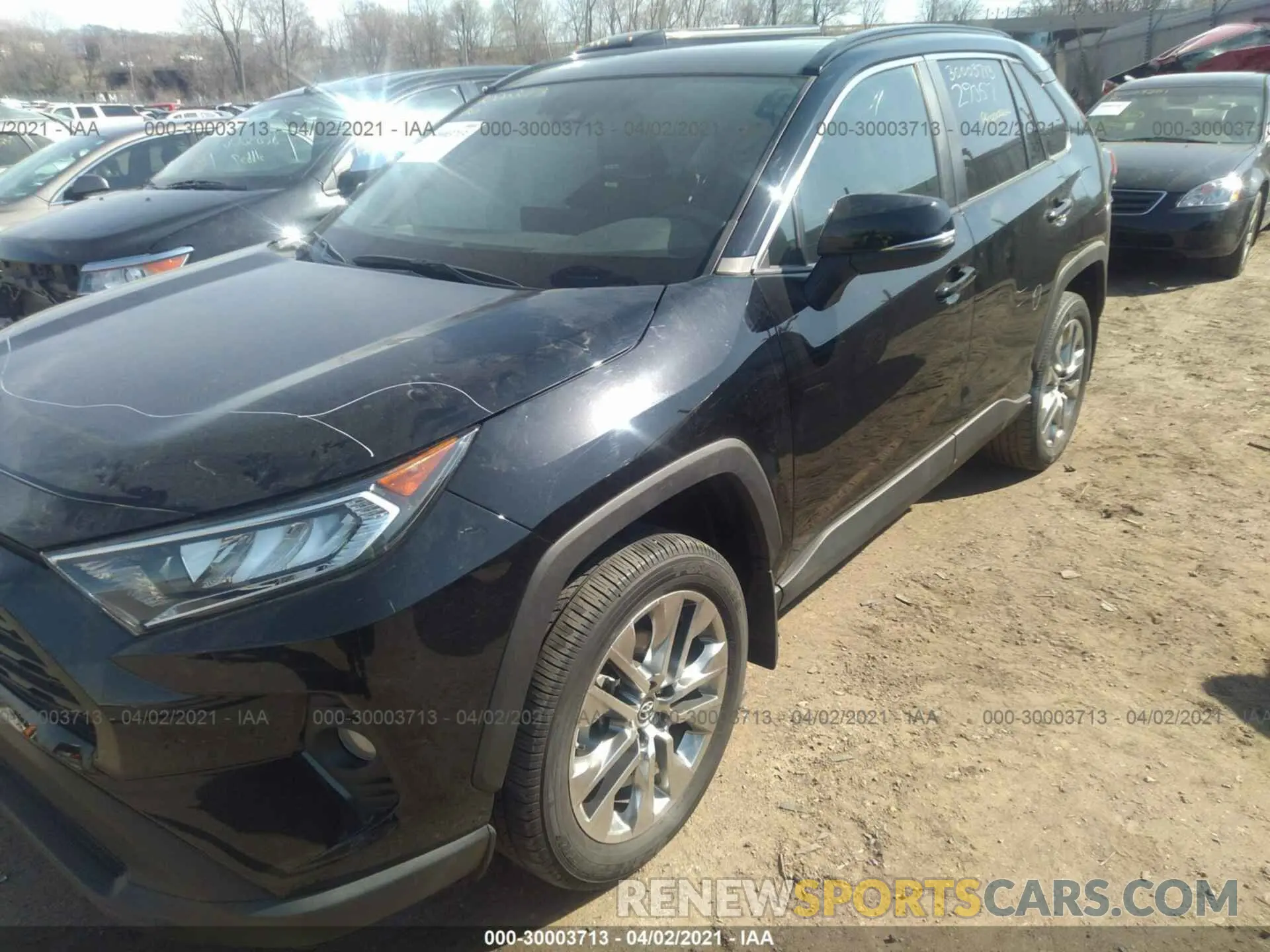2 Photograph of a damaged car 2T3A1RFV3KW082166 TOYOTA RAV4 2019