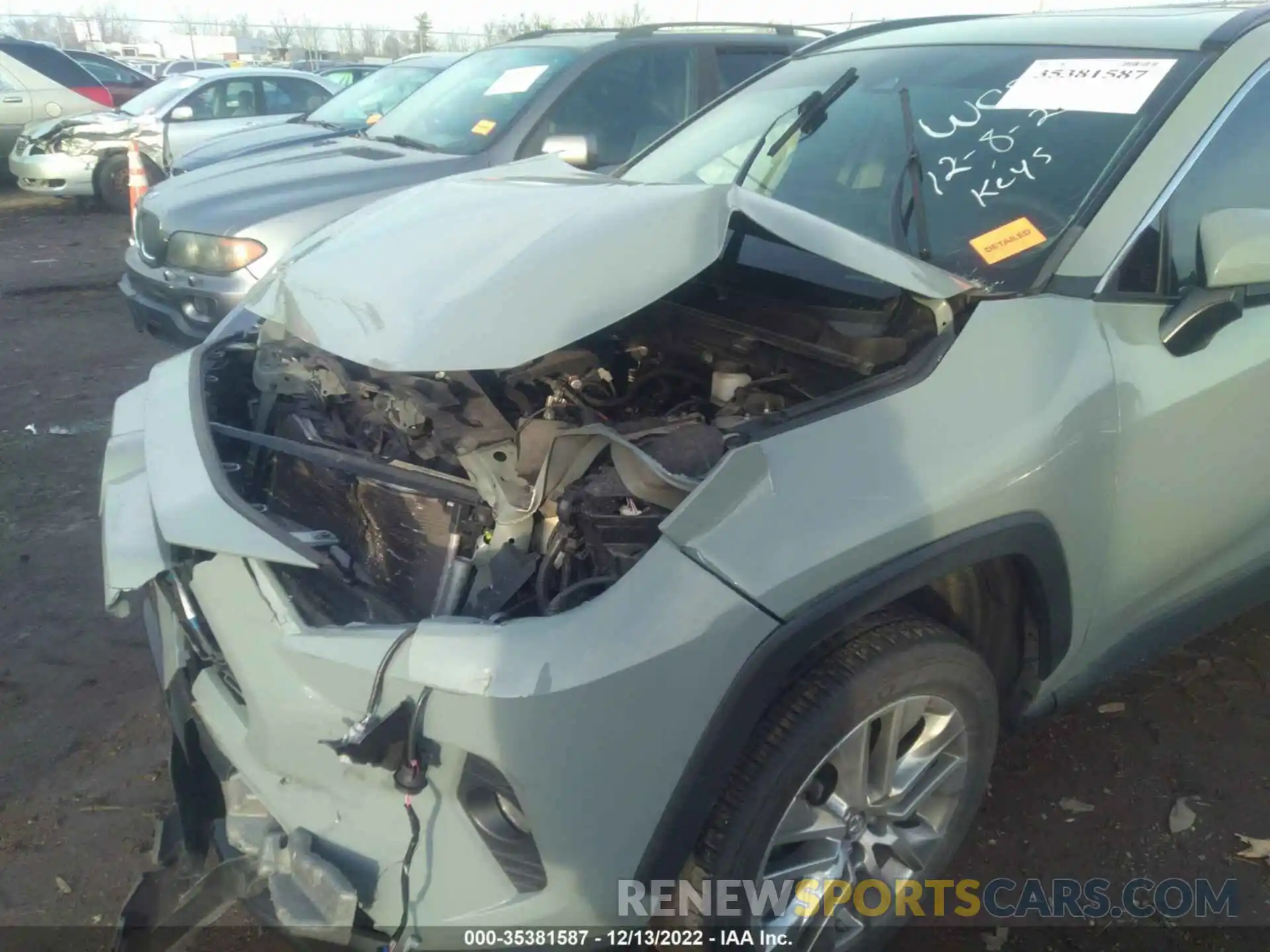 12 Photograph of a damaged car 2T3A1RFV4KC001371 TOYOTA RAV4 2019