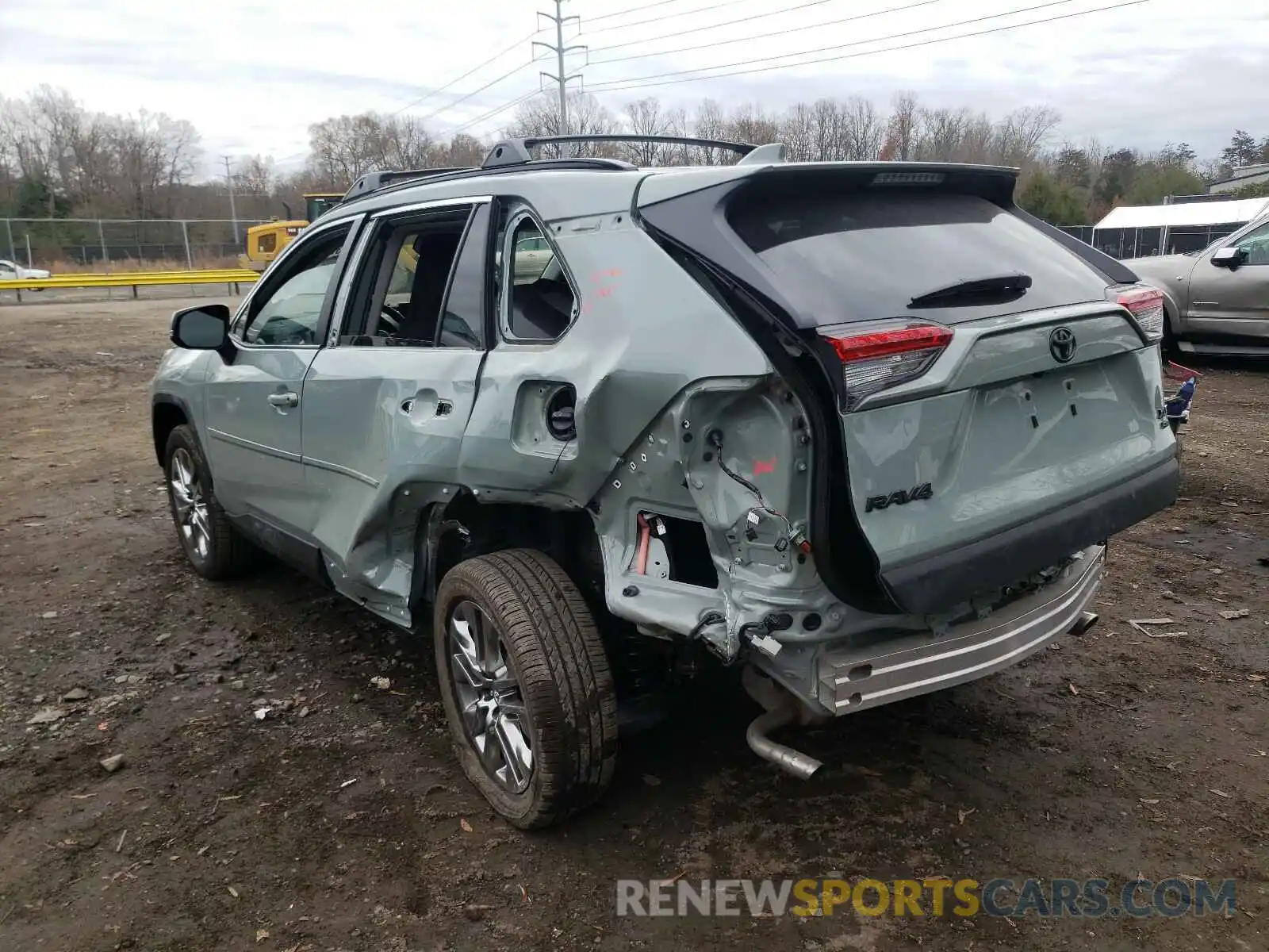 3 Photograph of a damaged car 2T3A1RFV4KC036783 TOYOTA RAV4 2019