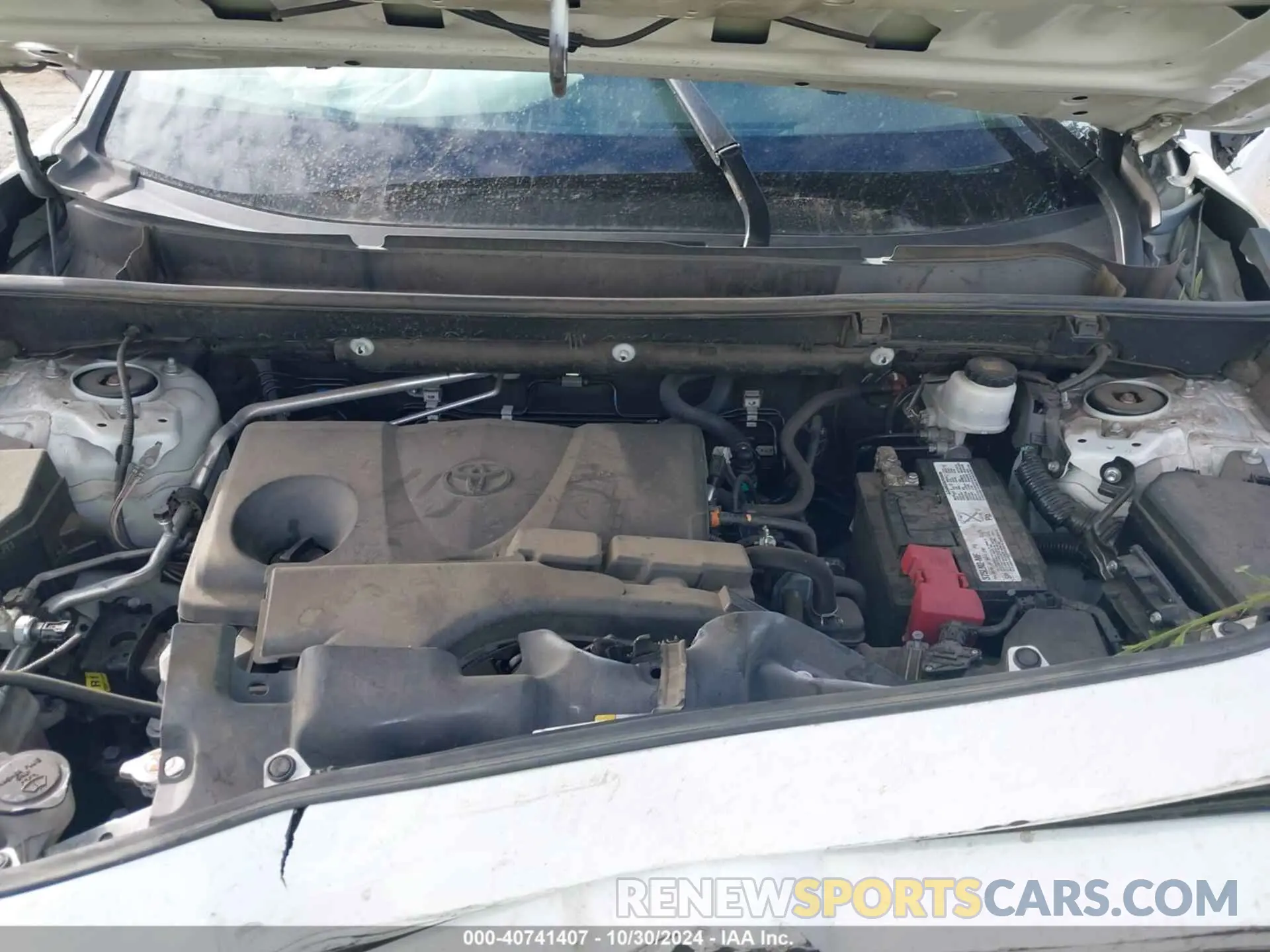 10 Photograph of a damaged car 2T3A1RFV4KC050778 TOYOTA RAV4 2019