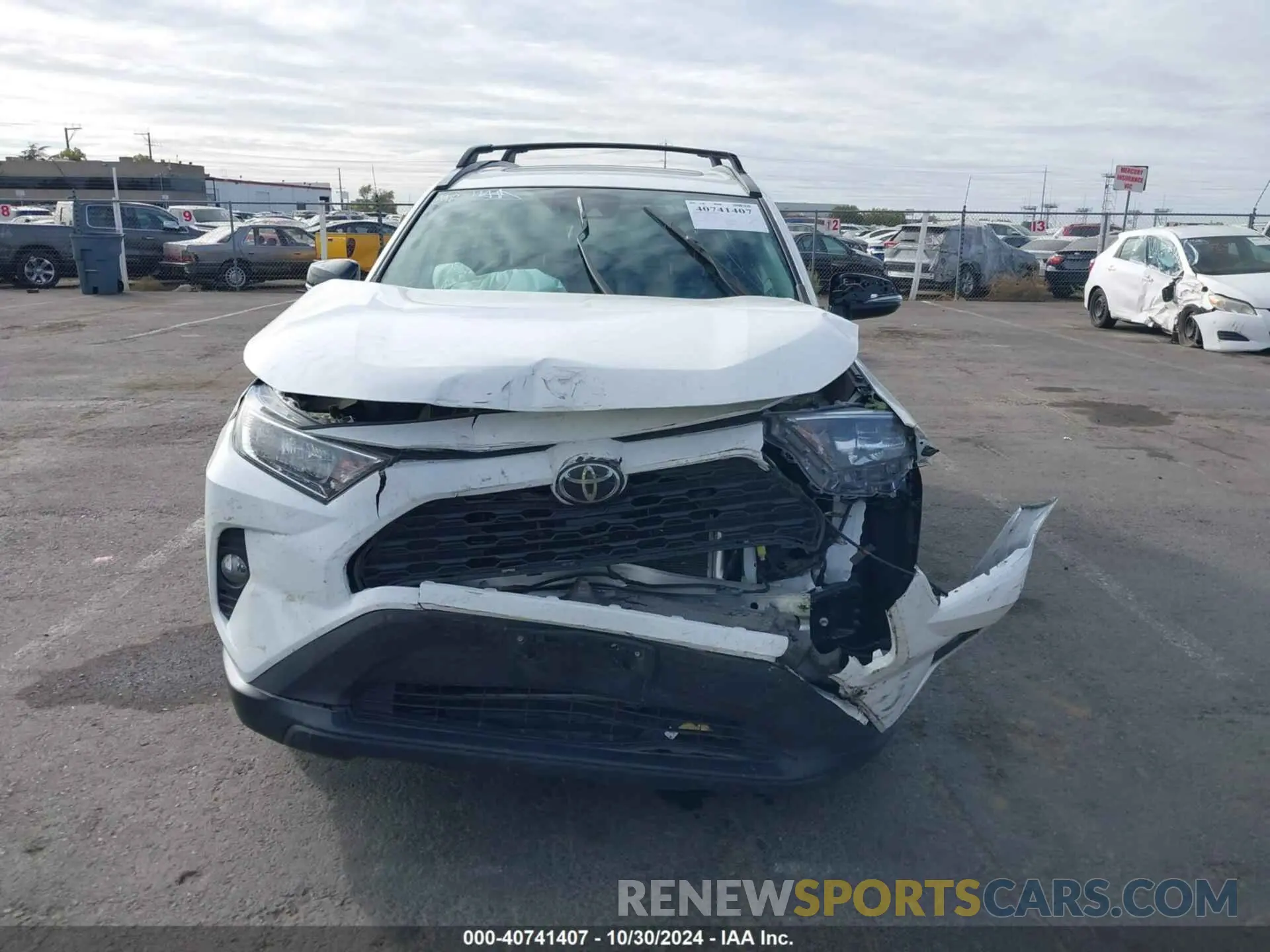 6 Photograph of a damaged car 2T3A1RFV4KC050778 TOYOTA RAV4 2019