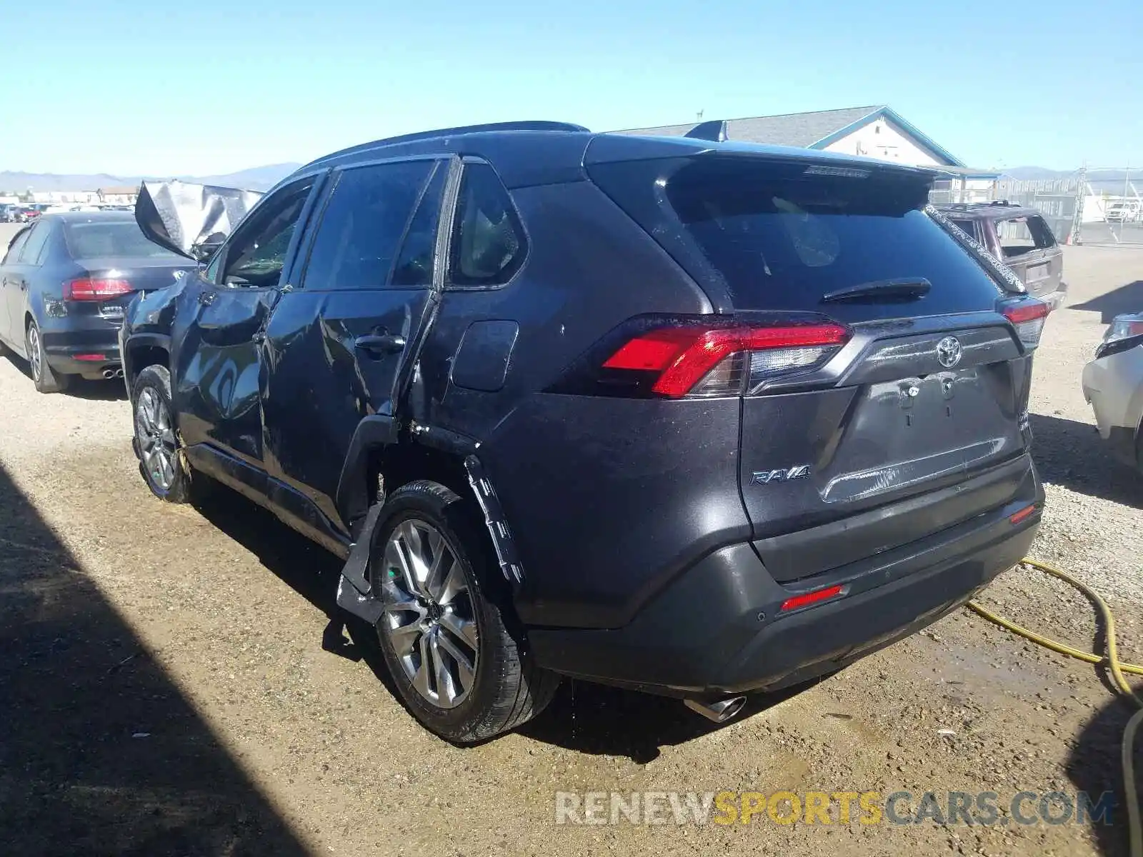 3 Photograph of a damaged car 2T3A1RFV4KC053891 TOYOTA RAV4 2019