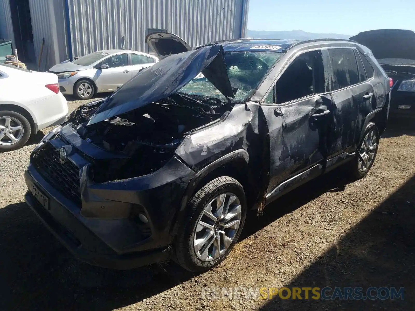 9 Photograph of a damaged car 2T3A1RFV4KC053891 TOYOTA RAV4 2019