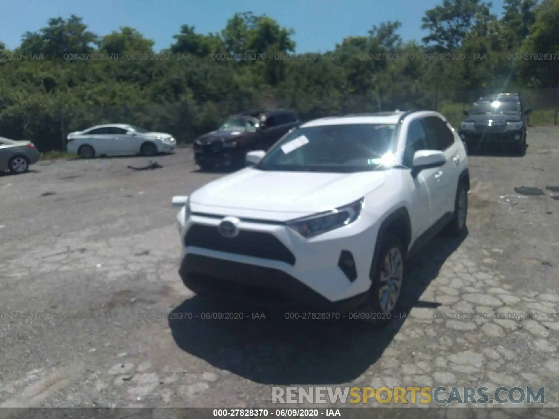 2 Photograph of a damaged car 2T3A1RFV4KC056886 TOYOTA RAV4 2019