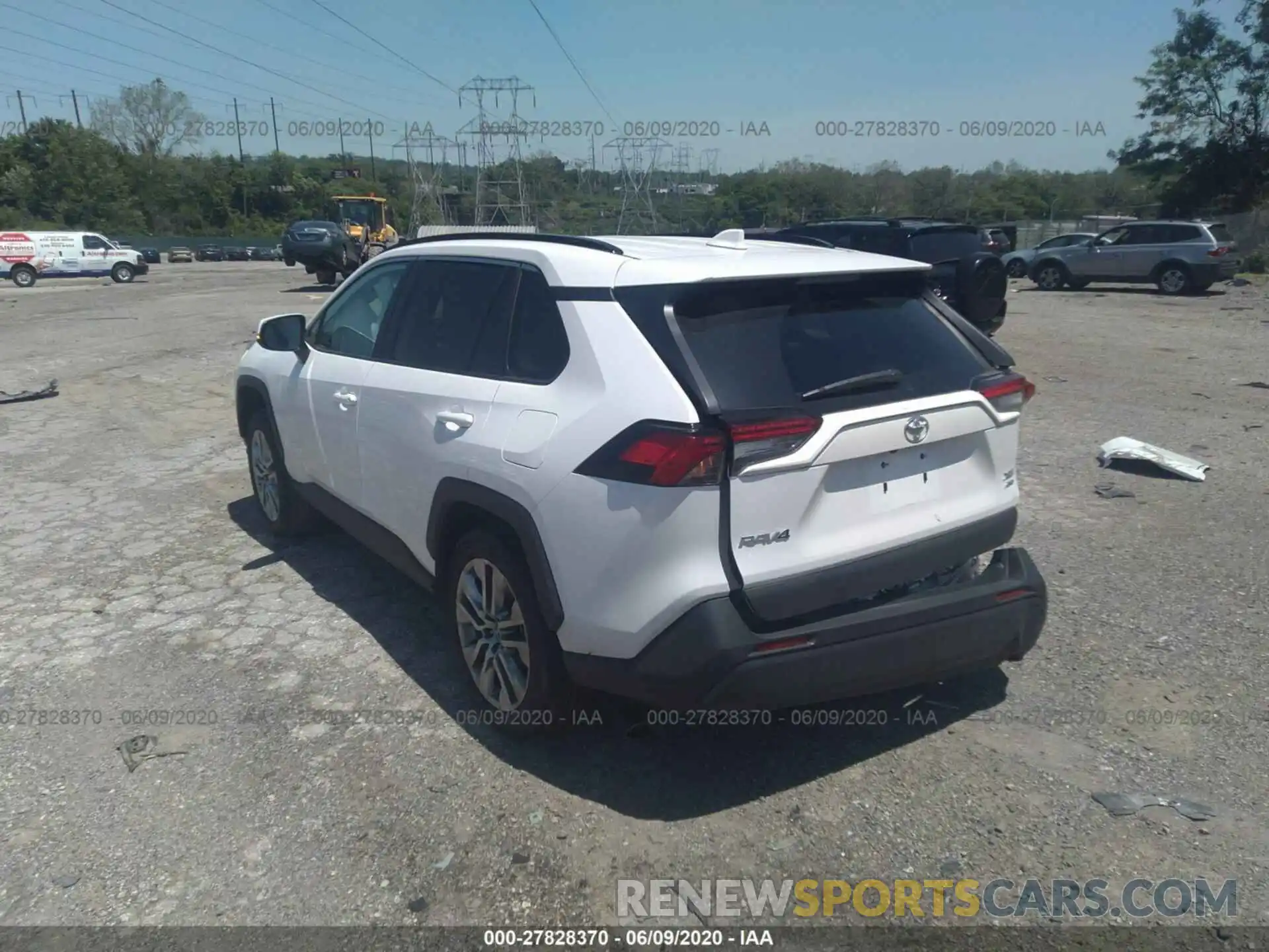 3 Photograph of a damaged car 2T3A1RFV4KC056886 TOYOTA RAV4 2019