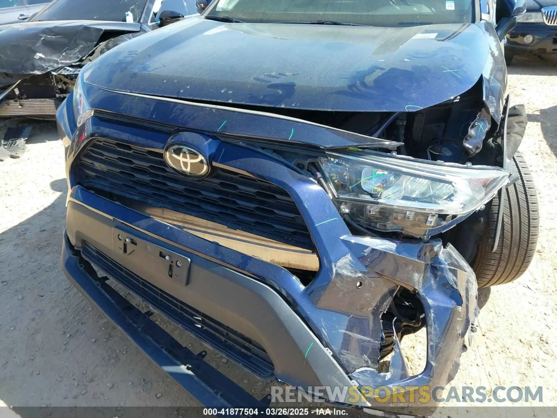 6 Photograph of a damaged car 2T3A1RFV4KW078806 TOYOTA RAV4 2019