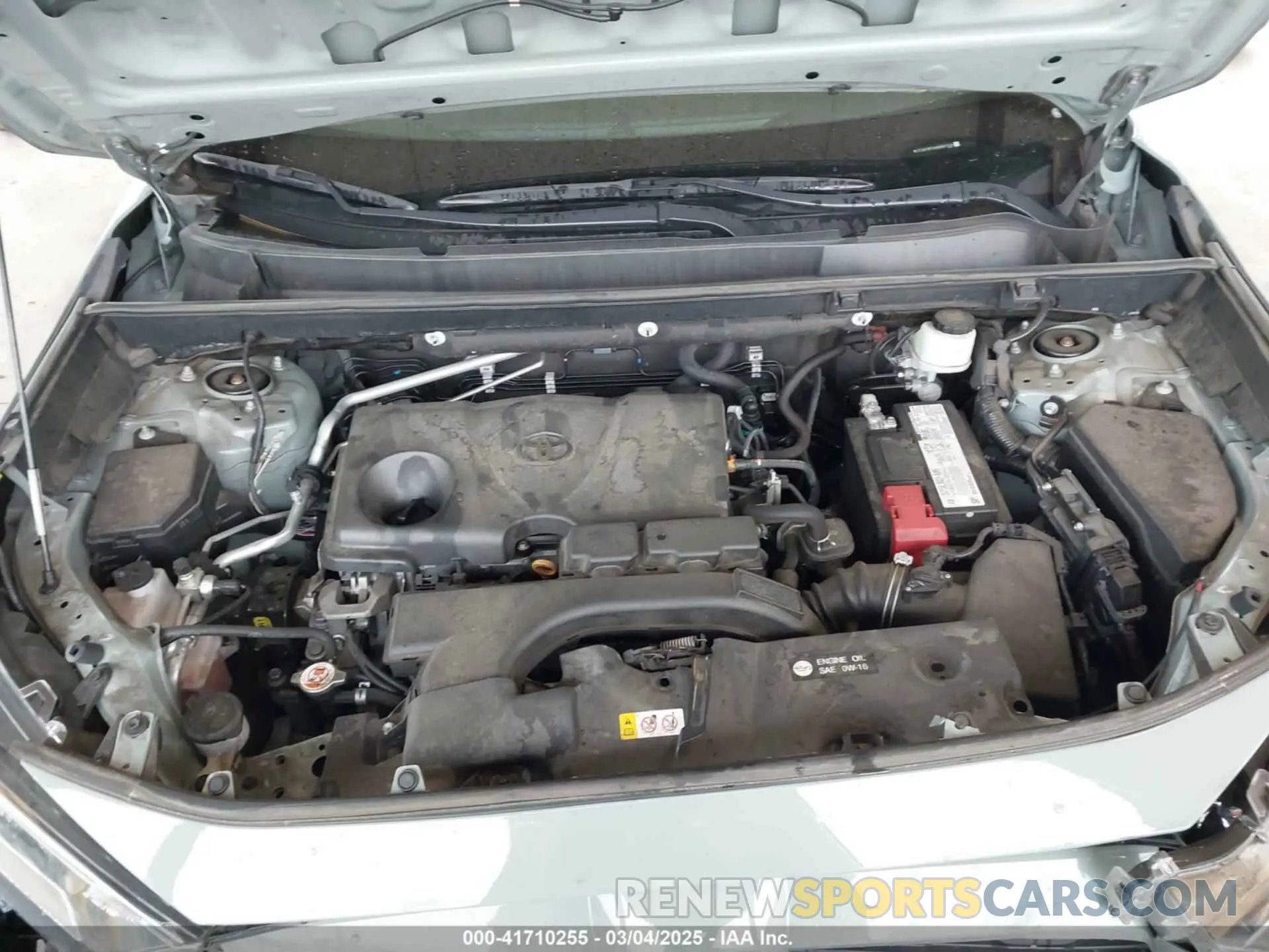 10 Photograph of a damaged car 2T3A1RFV4KW081334 TOYOTA RAV4 2019