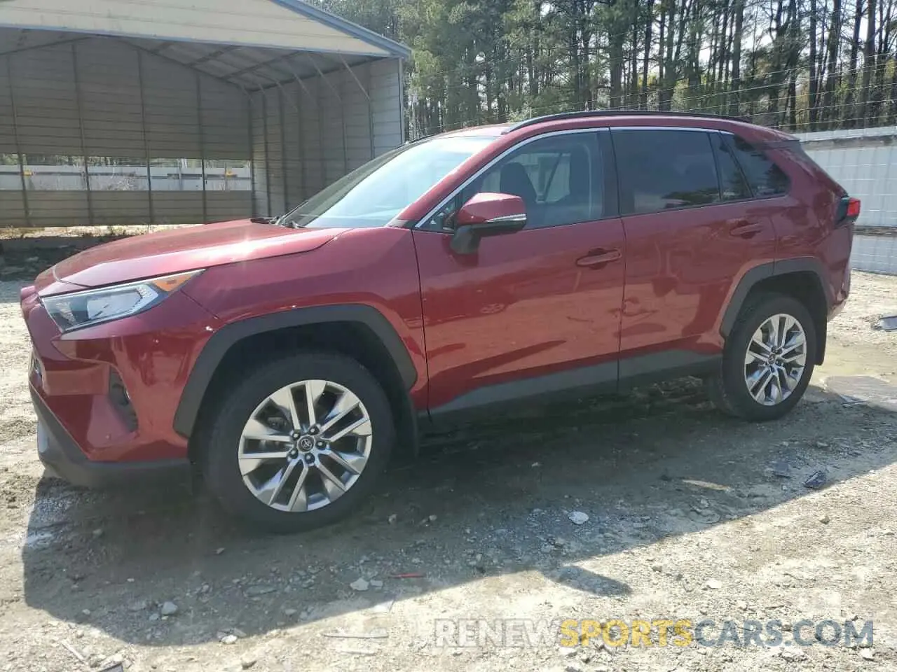 1 Photograph of a damaged car 2T3A1RFV5KC011956 TOYOTA RAV4 2019
