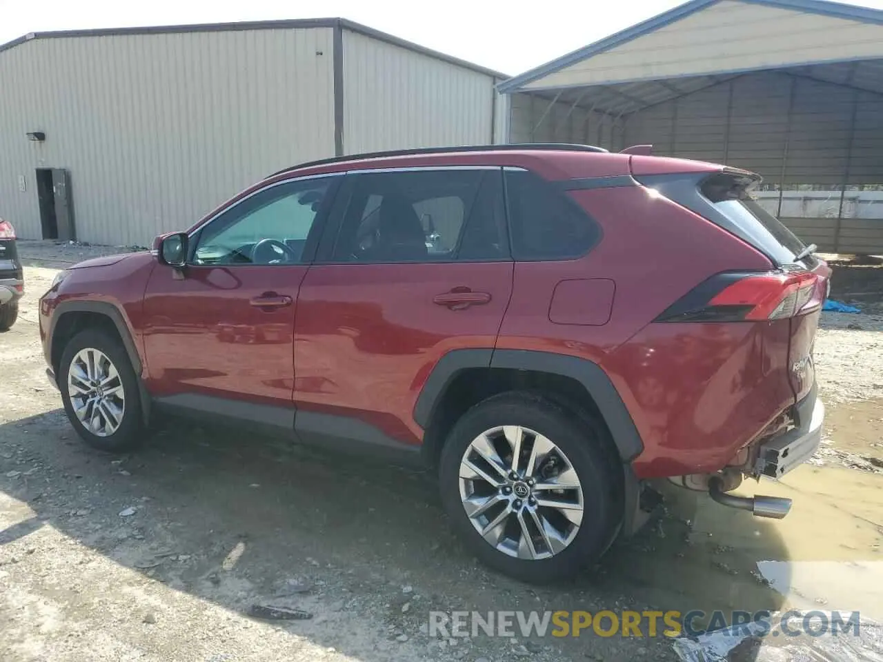2 Photograph of a damaged car 2T3A1RFV5KC011956 TOYOTA RAV4 2019