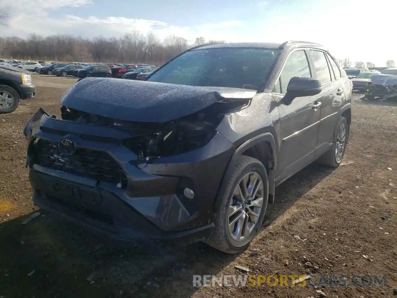 2 Photograph of a damaged car 2T3A1RFV5KW014404 TOYOTA RAV4 2019