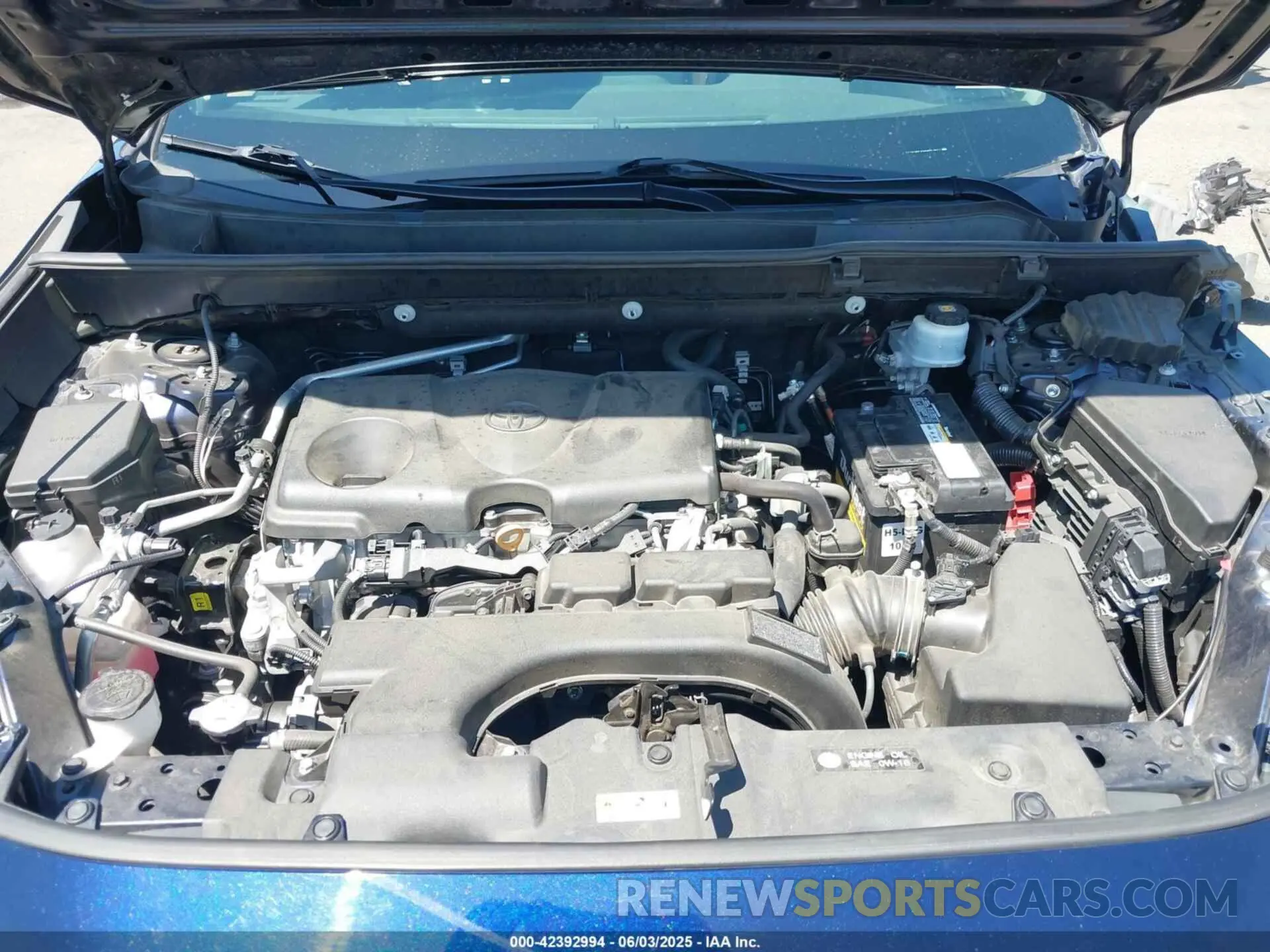 10 Photograph of a damaged car 2T3A1RFV5KW053977 TOYOTA RAV4 2019