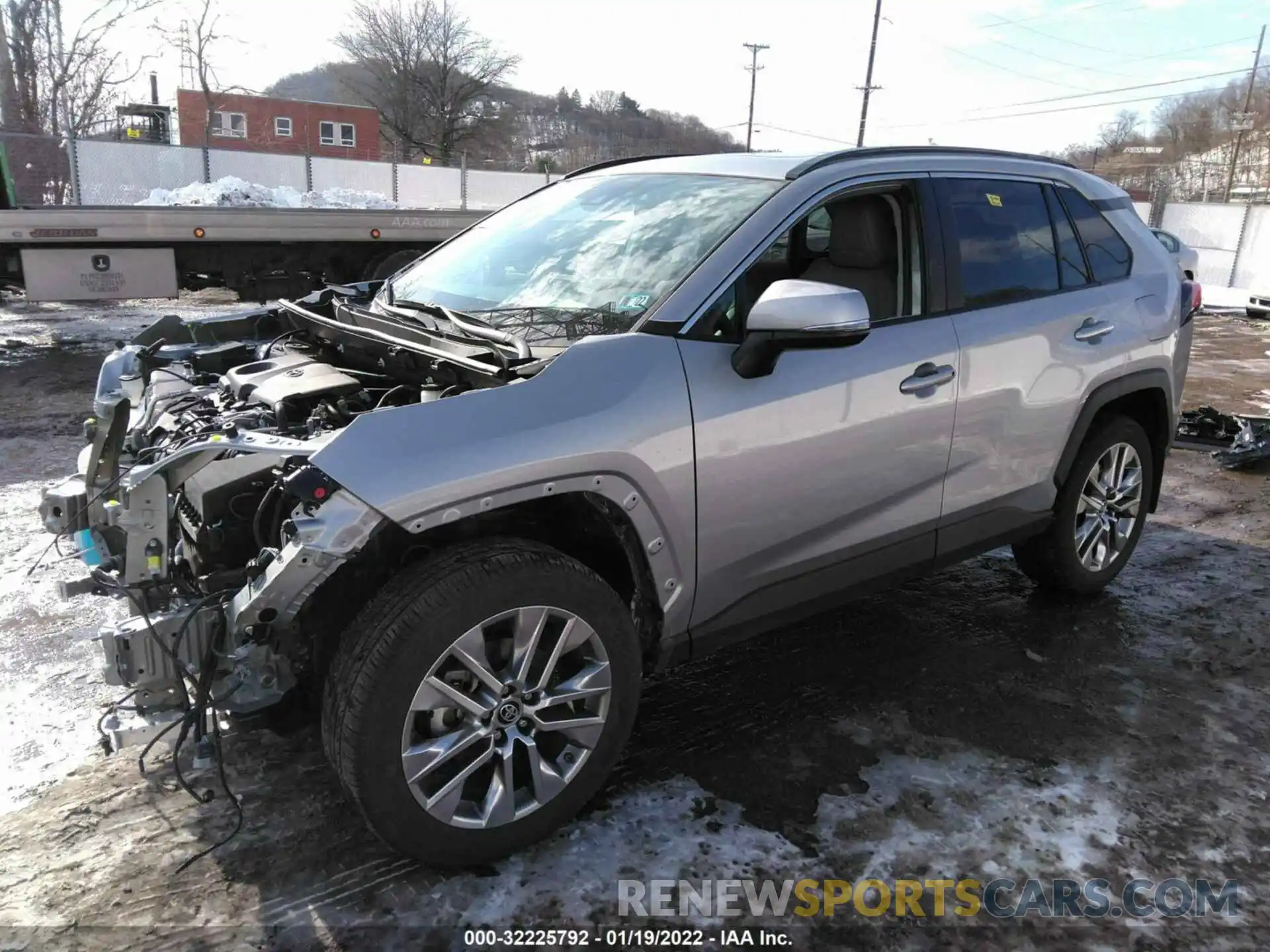 2 Photograph of a damaged car 2T3A1RFV5KW083576 TOYOTA RAV4 2019