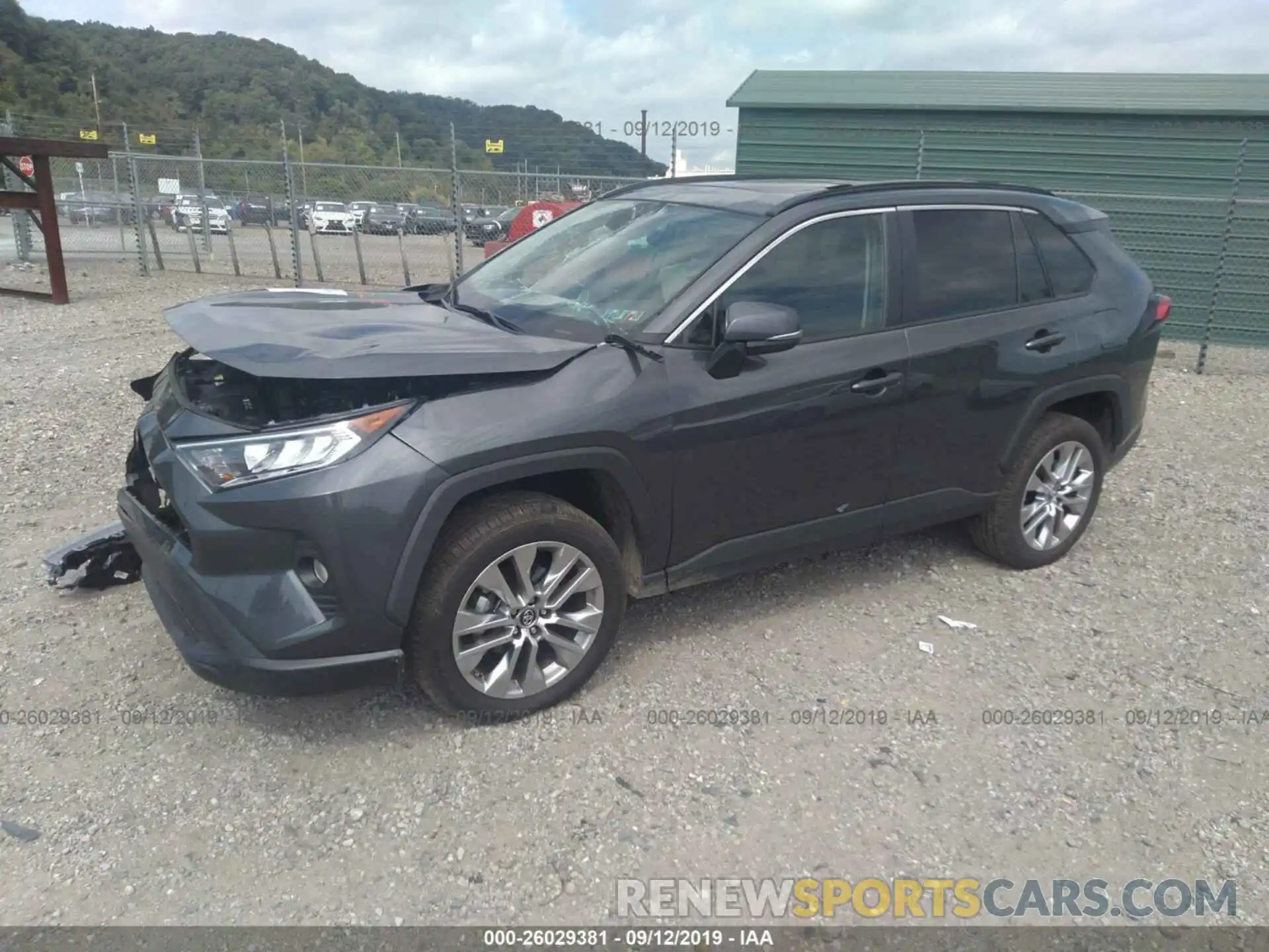 2 Photograph of a damaged car 2T3A1RFV6KC012033 TOYOTA RAV4 2019