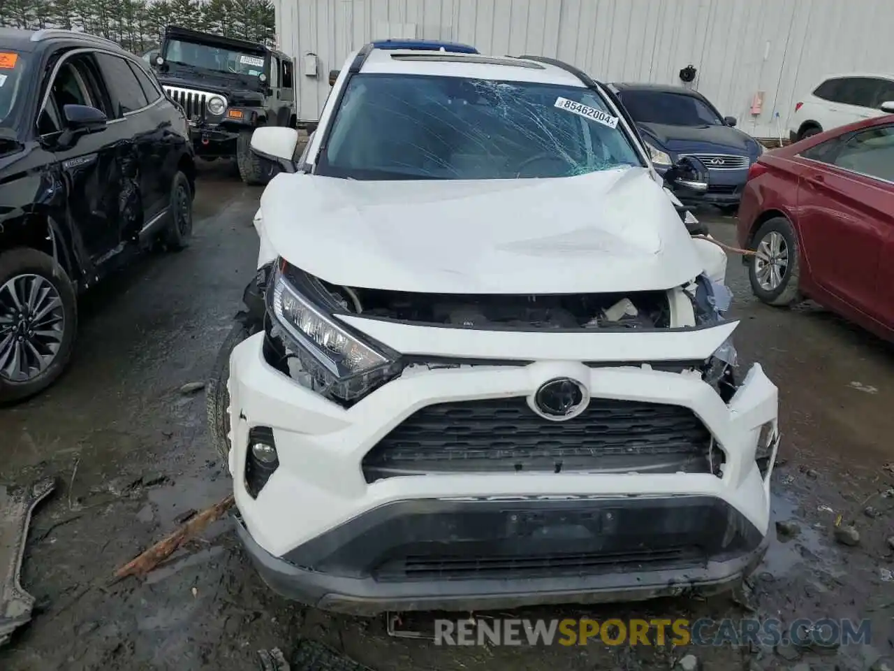 5 Photograph of a damaged car 2T3A1RFV6KC028295 TOYOTA RAV4 2019