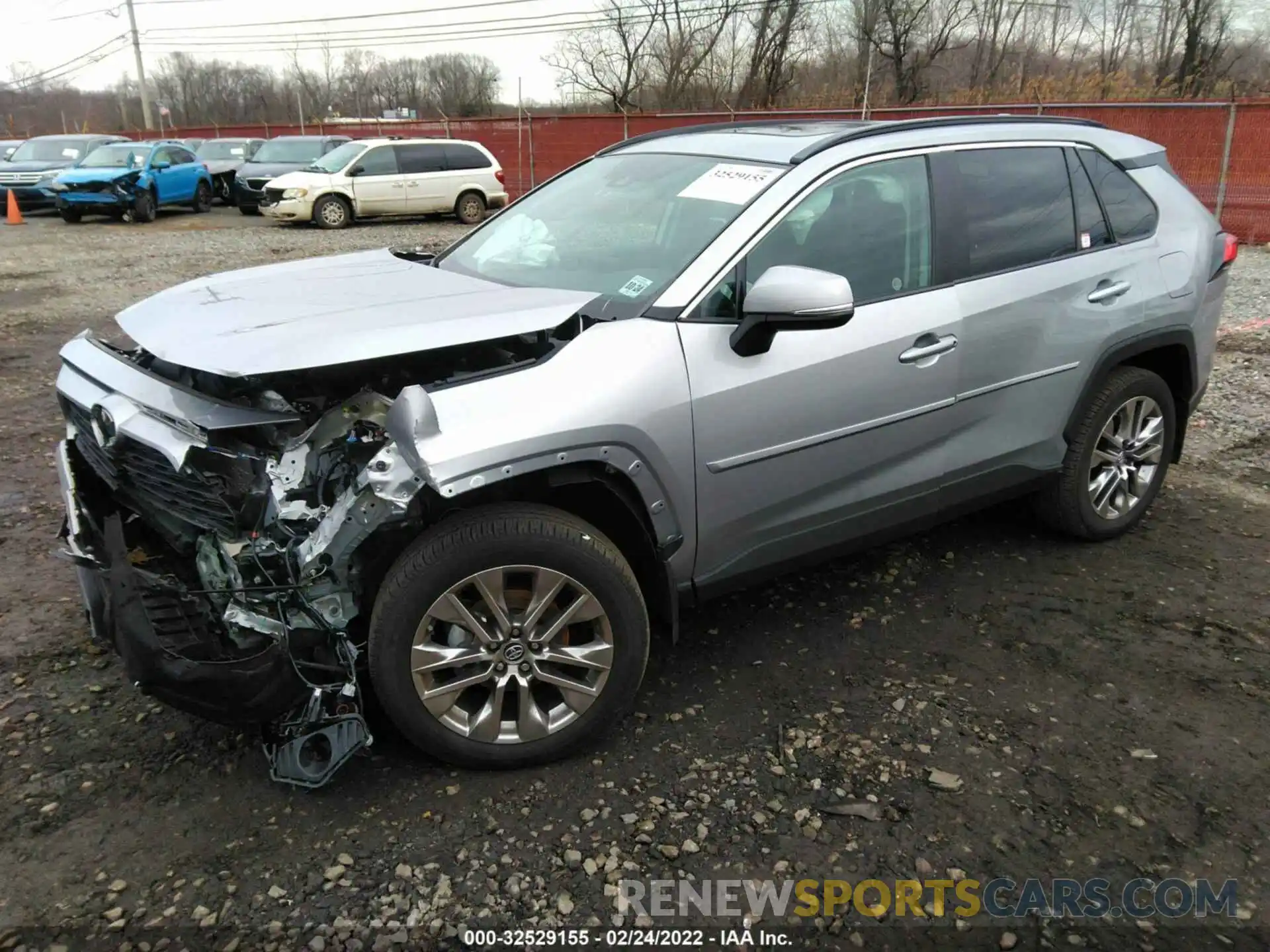 2 Photograph of a damaged car 2T3A1RFV6KC046280 TOYOTA RAV4 2019