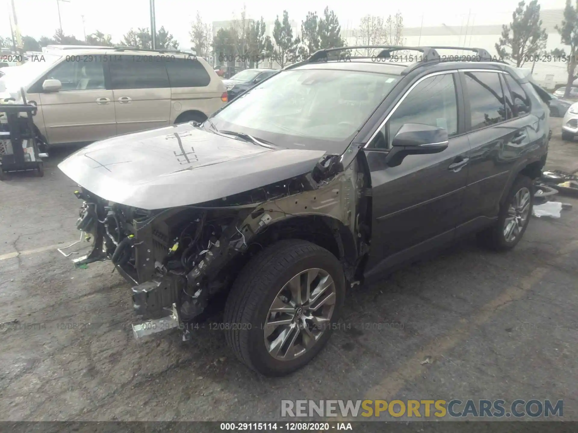 2 Photograph of a damaged car 2T3A1RFV6KC049745 TOYOTA RAV4 2019