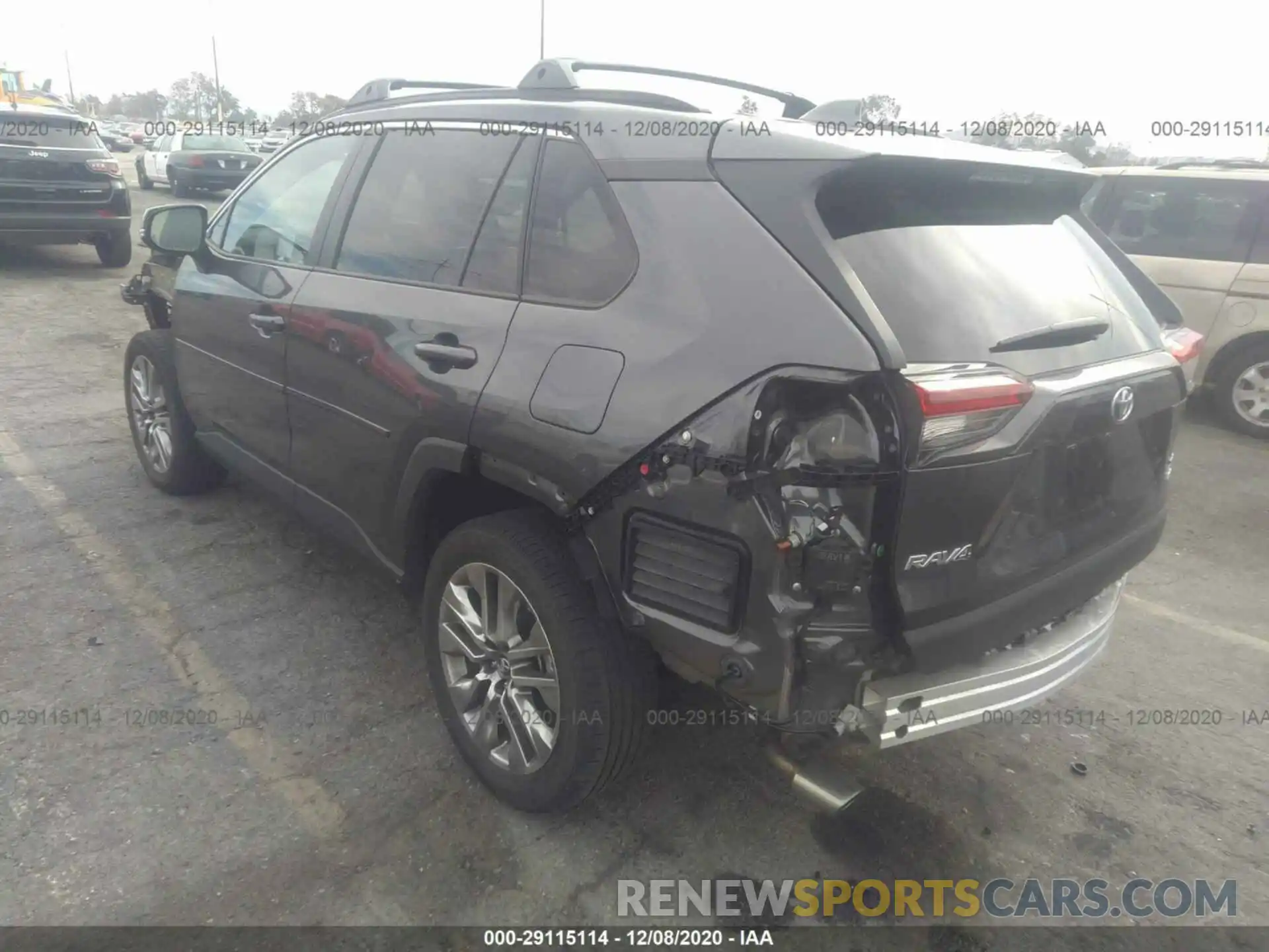 3 Photograph of a damaged car 2T3A1RFV6KC049745 TOYOTA RAV4 2019