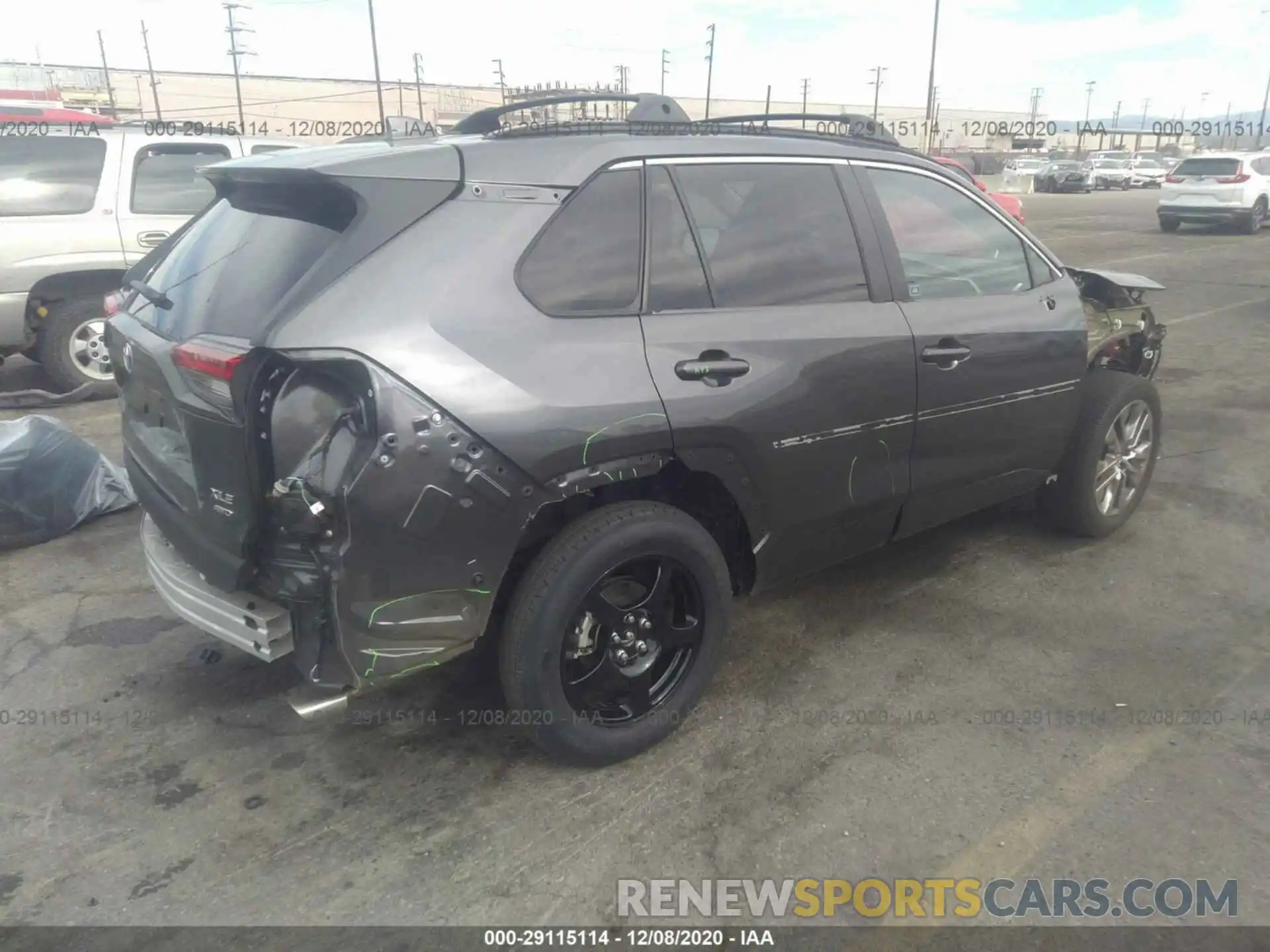 4 Photograph of a damaged car 2T3A1RFV6KC049745 TOYOTA RAV4 2019