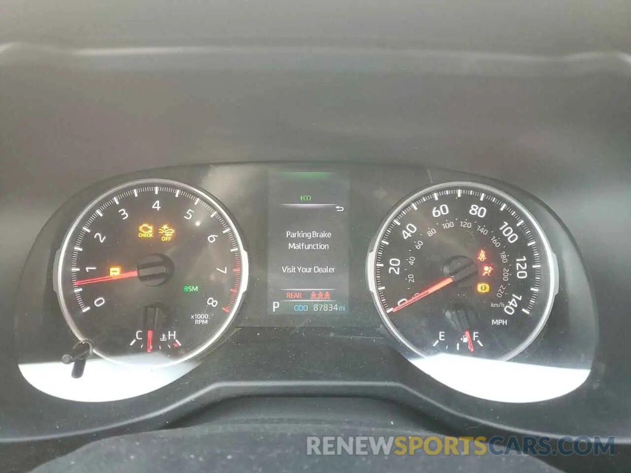 9 Photograph of a damaged car 2T3A1RFV6KC056937 TOYOTA RAV4 2019